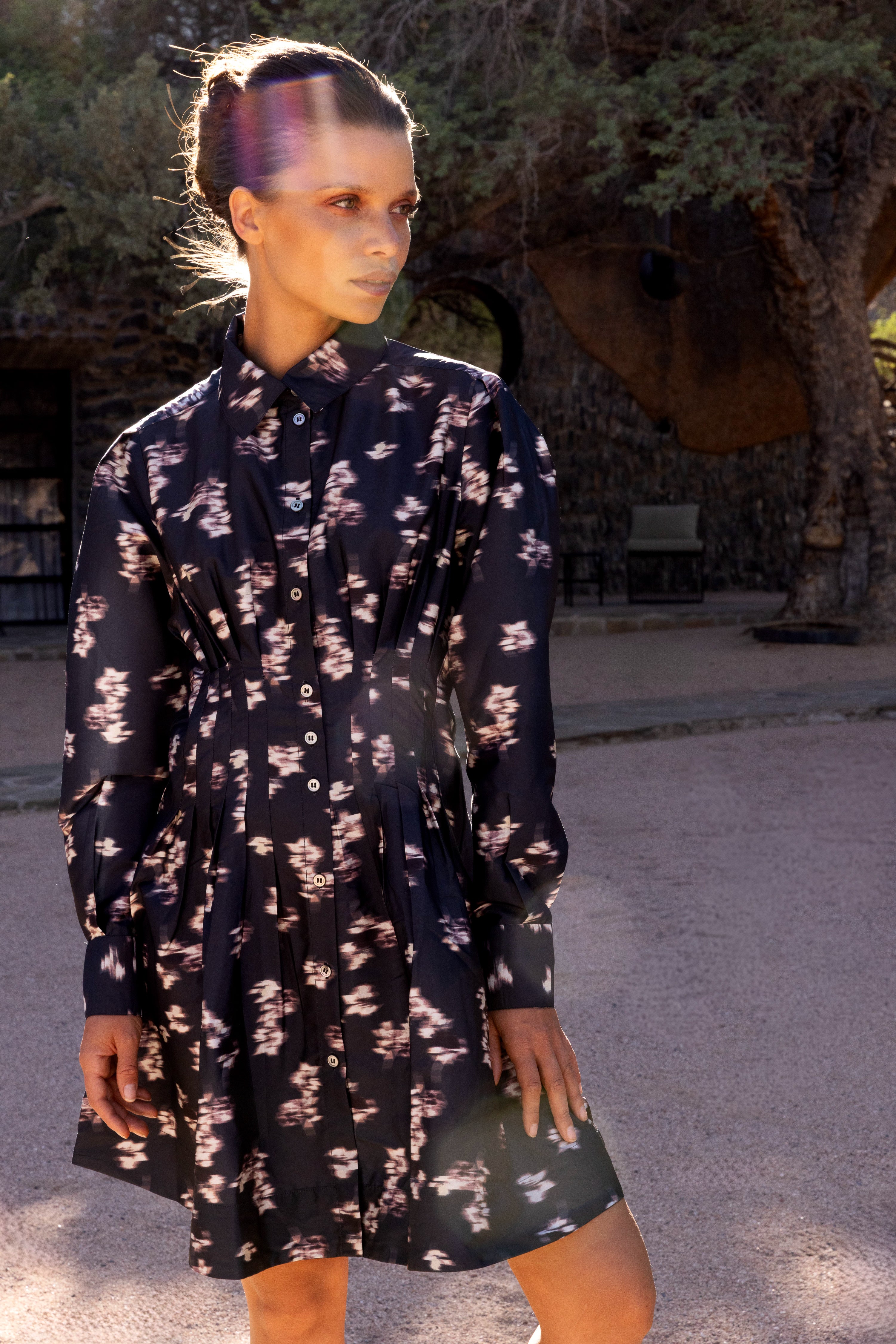Elizabeth Dress- Lebombo Black