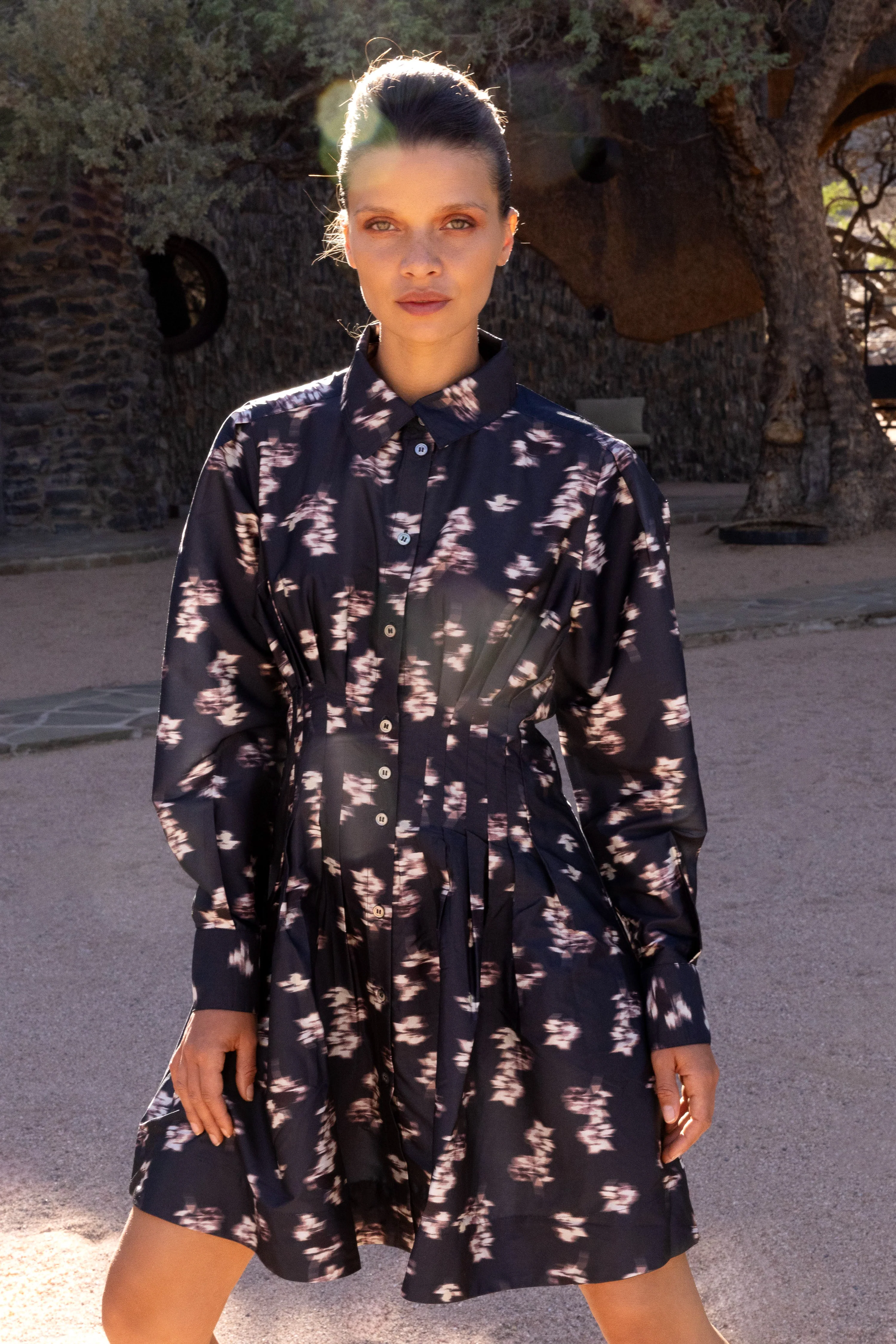 Elizabeth Dress- Lebombo Black - Image 3