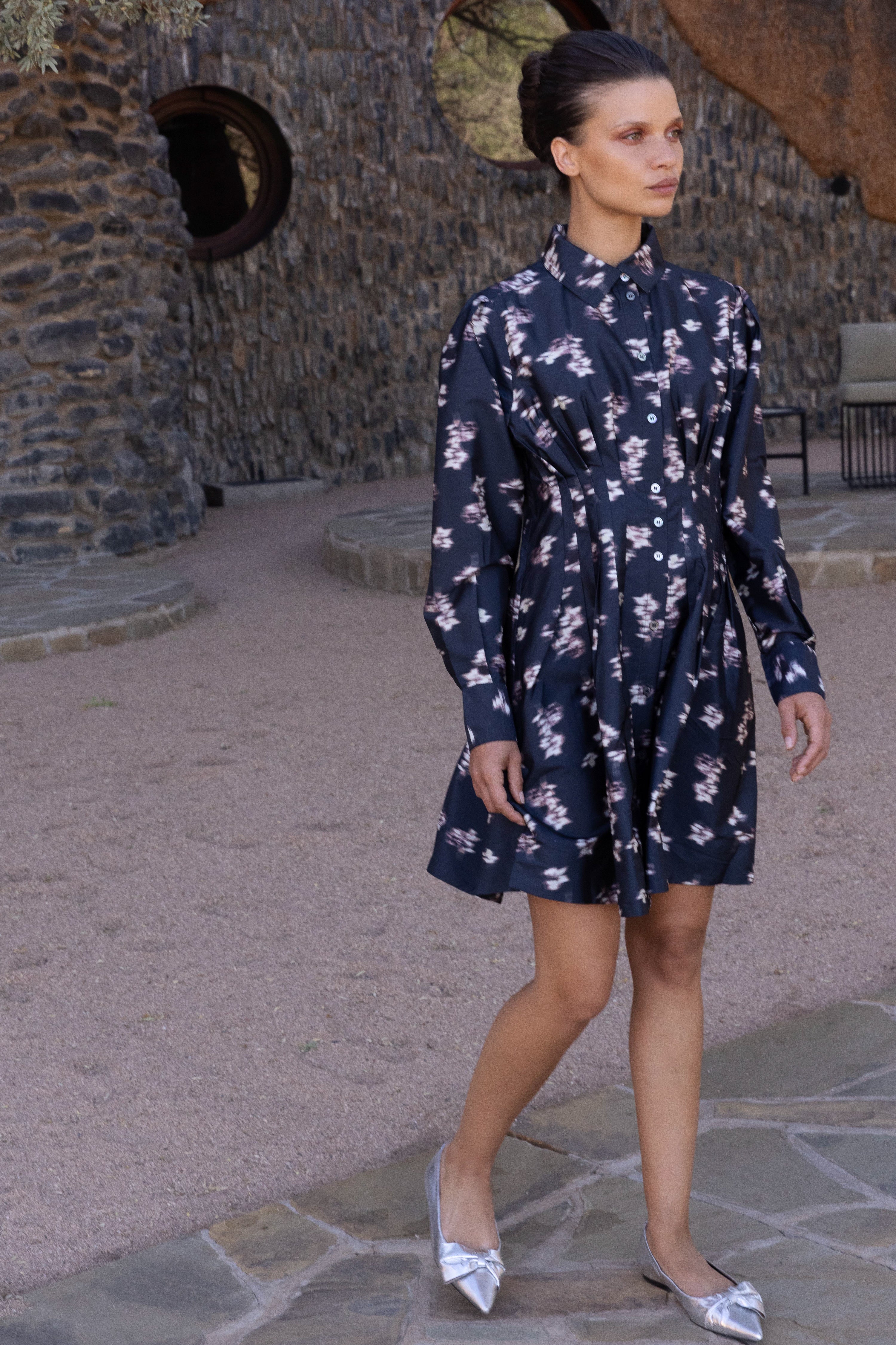 Elizabeth Dress- Lebombo Black - Image 5