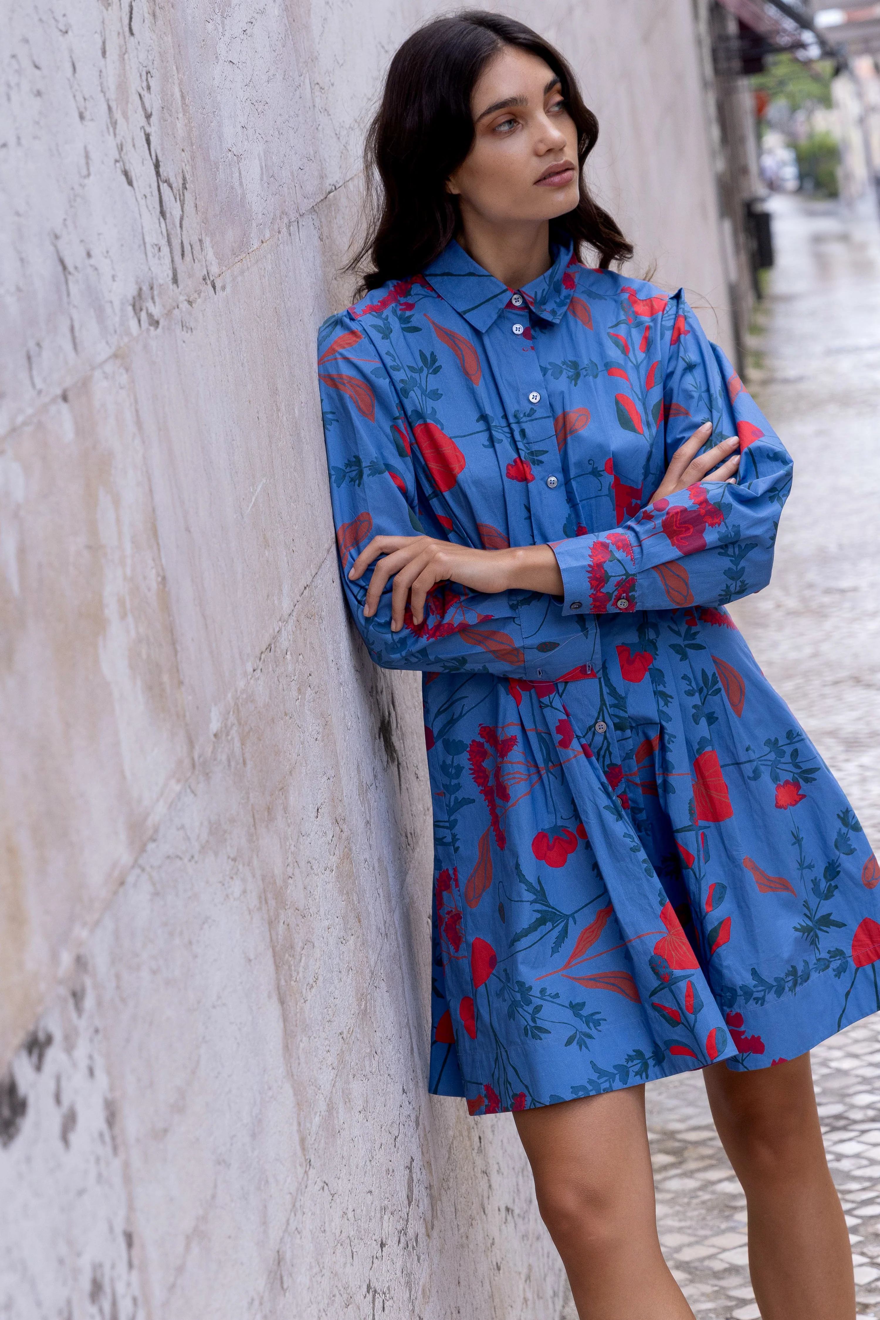 Elizabeth Dress- Bartram Blue - Image 11