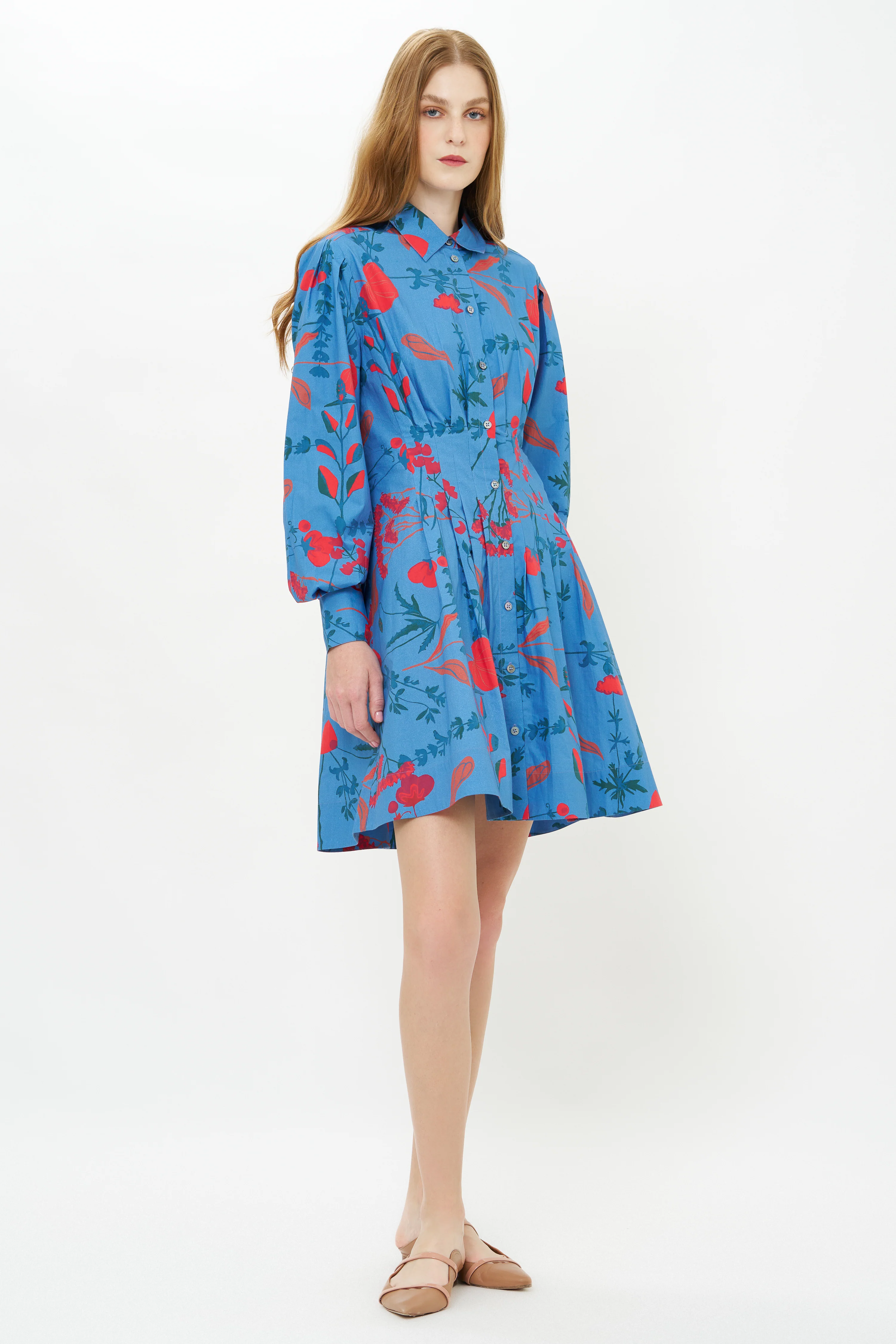 Elizabeth Dress- Bartram Blue - Image 5