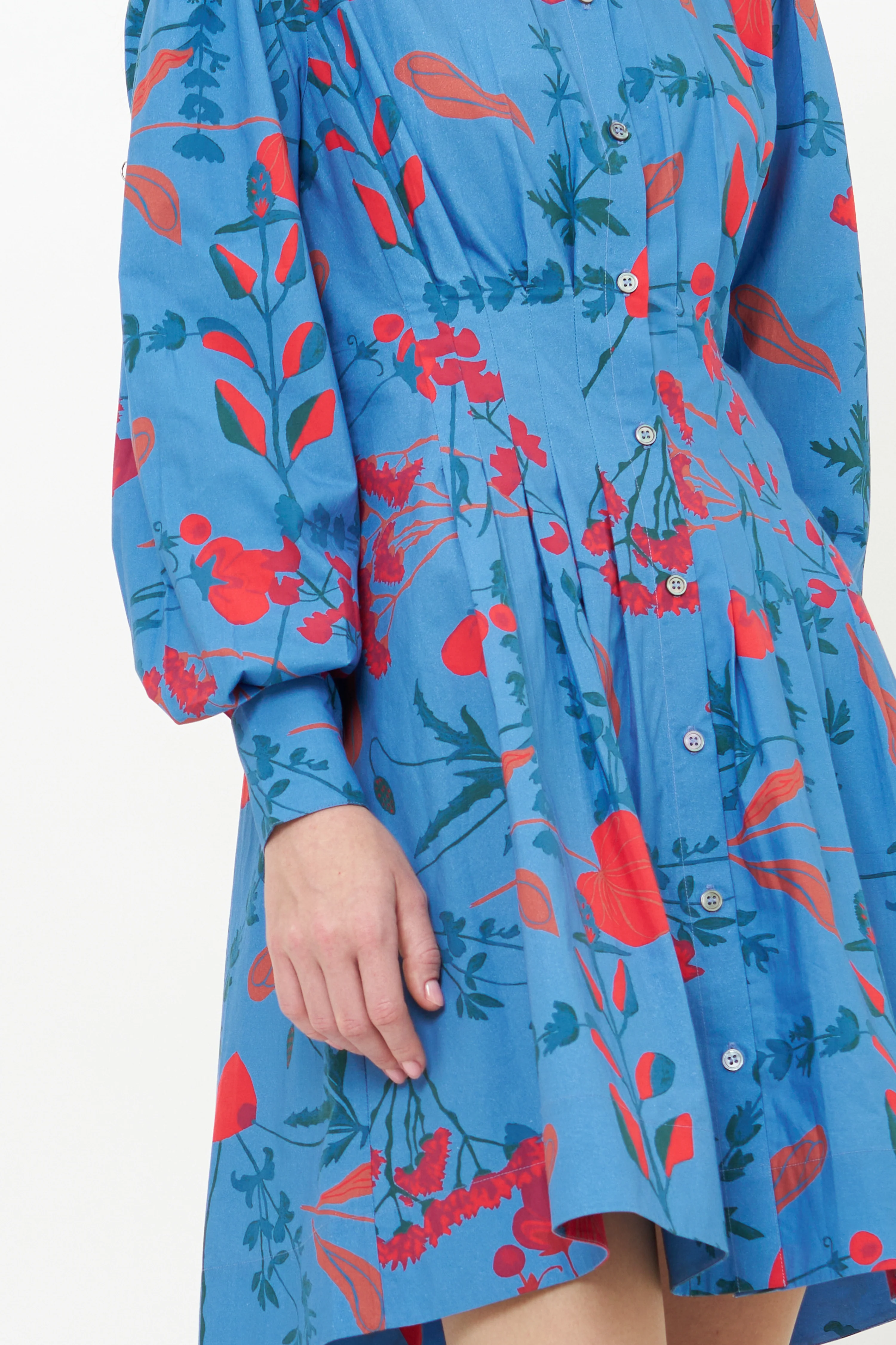 Elizabeth Dress- Bartram Blue - Image 6