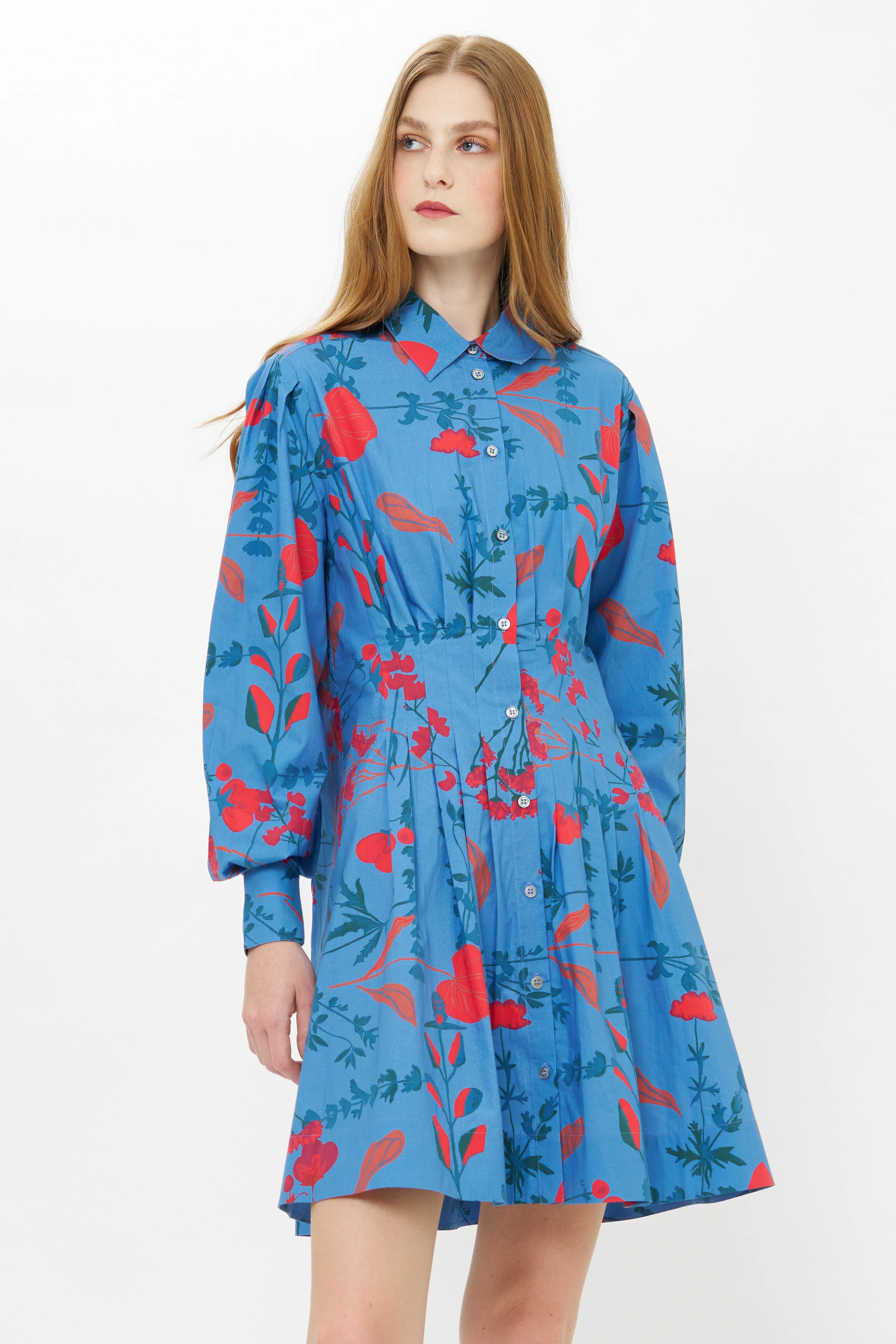 Elizabeth Dress- Bartram Blue - Image 7