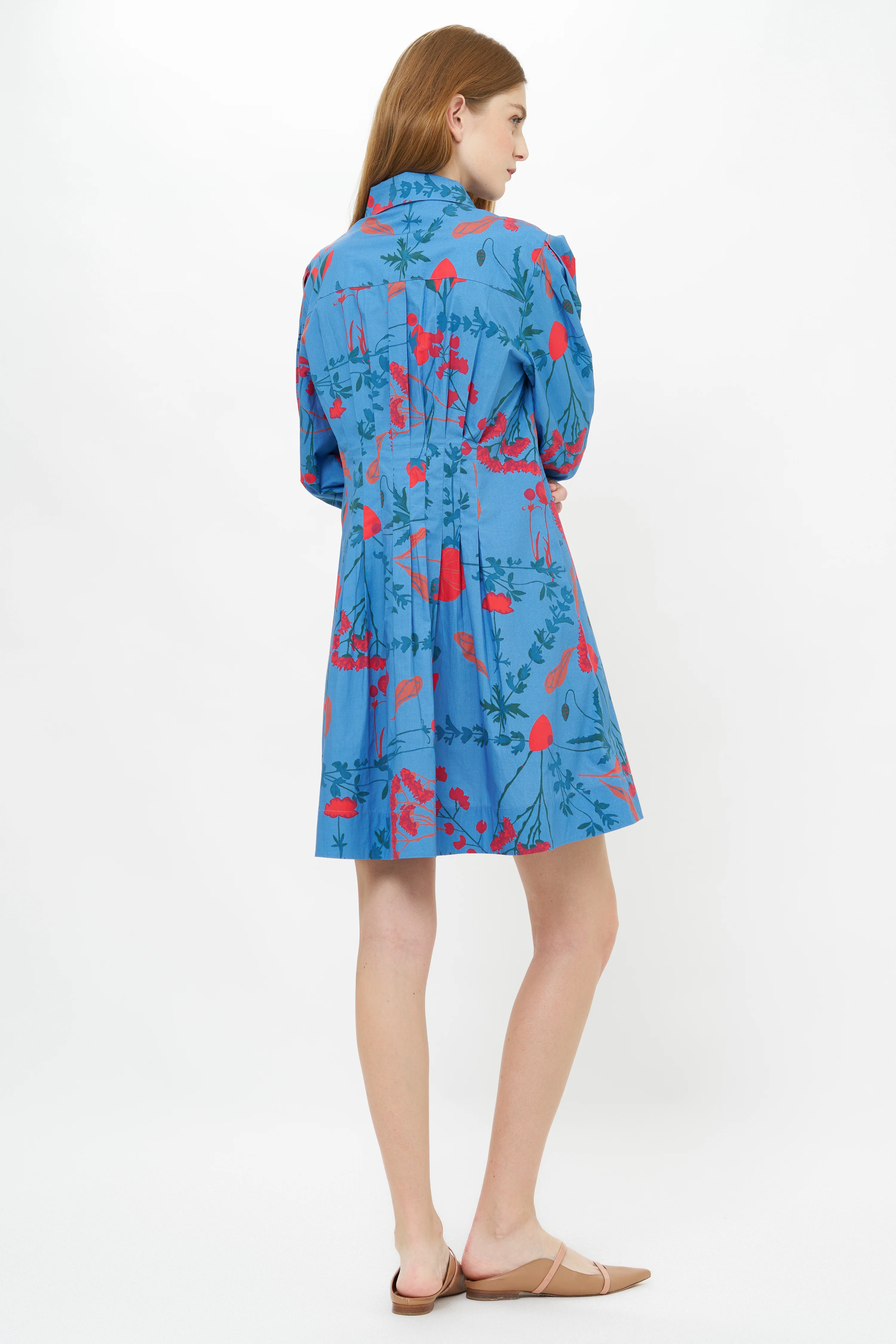 Elizabeth Dress- Bartram Blue - Image 8