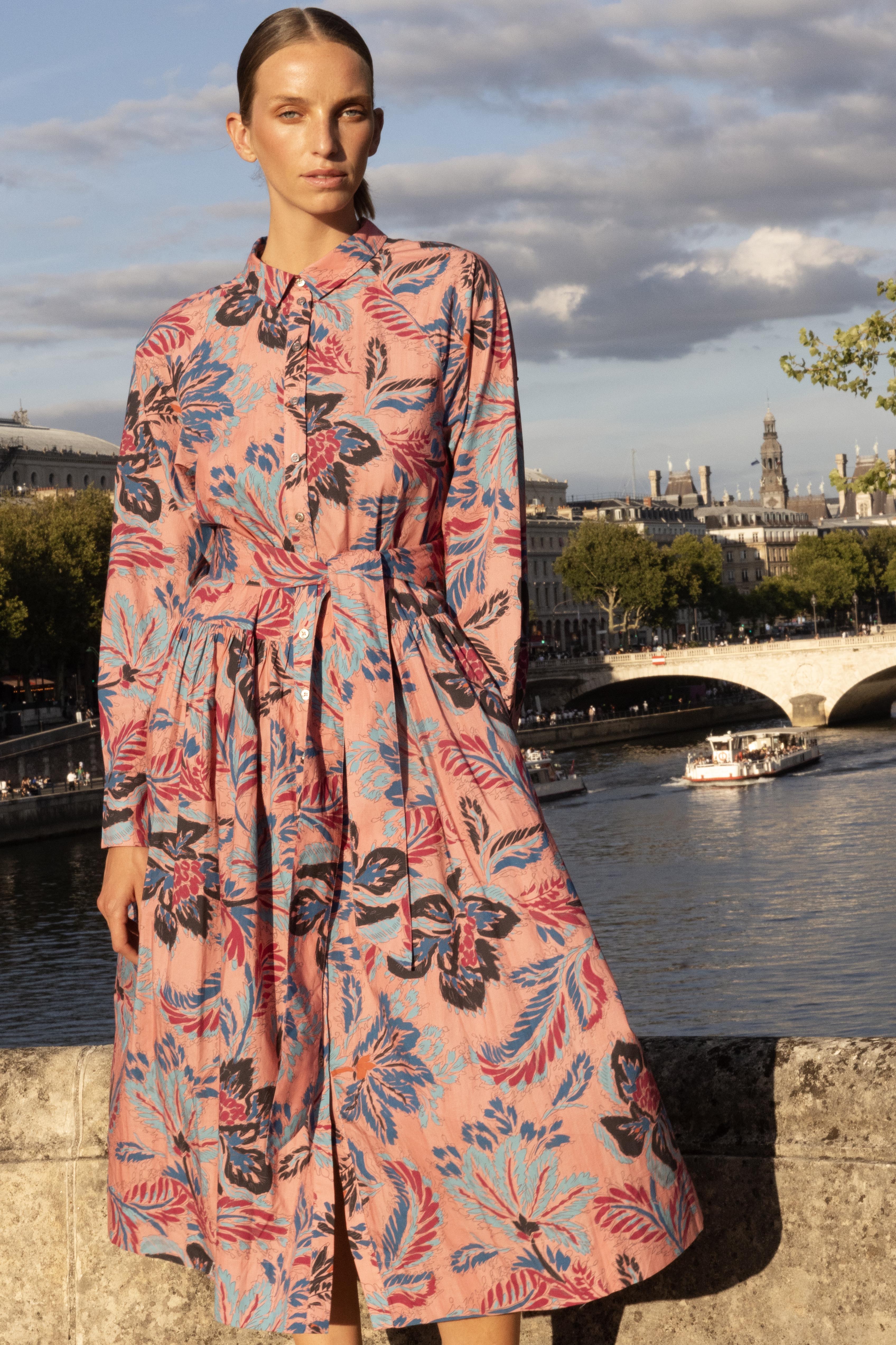 Layla Dress- Chennai Rose - Image 4