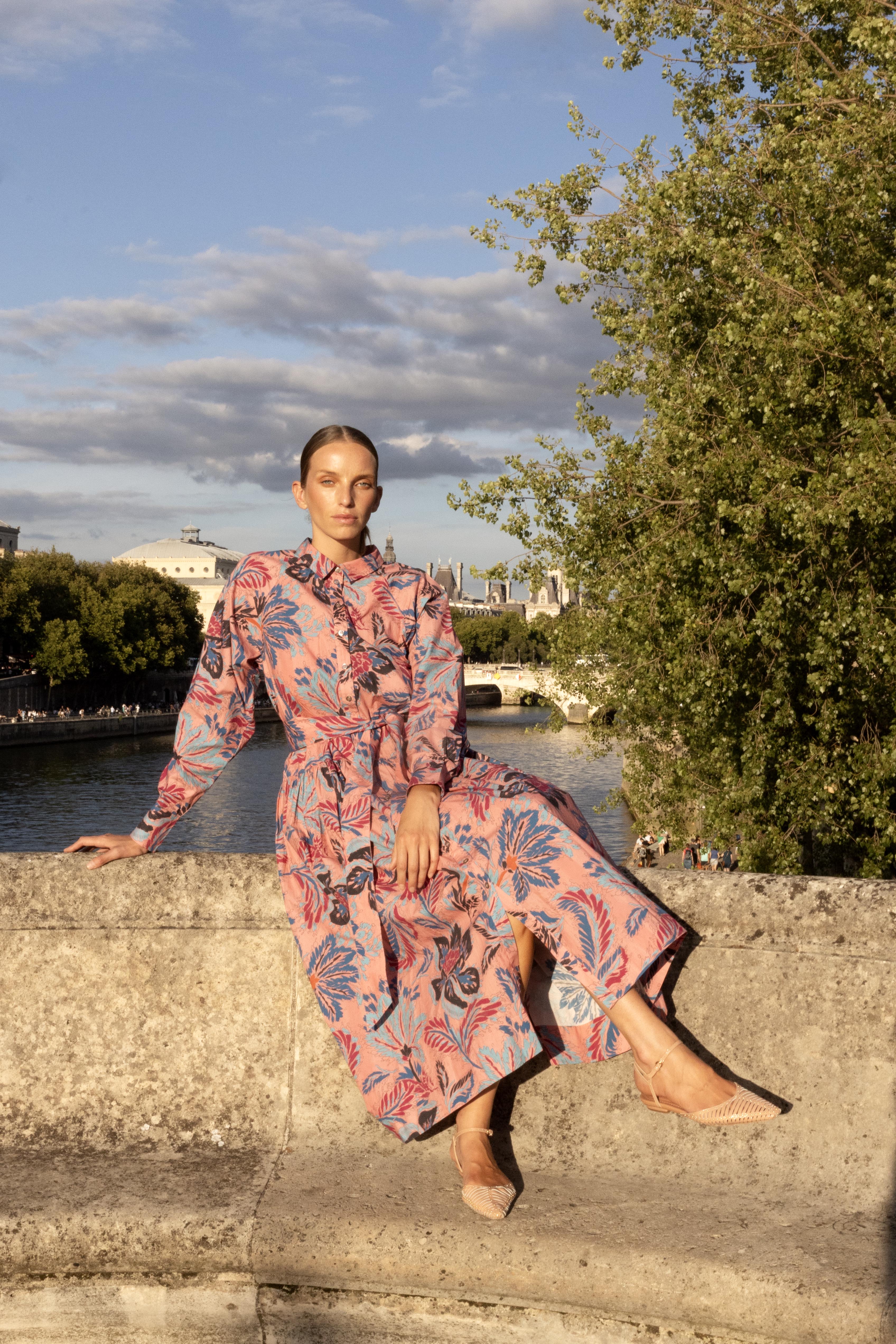 Layla Dress- Chennai Rose - Image 7