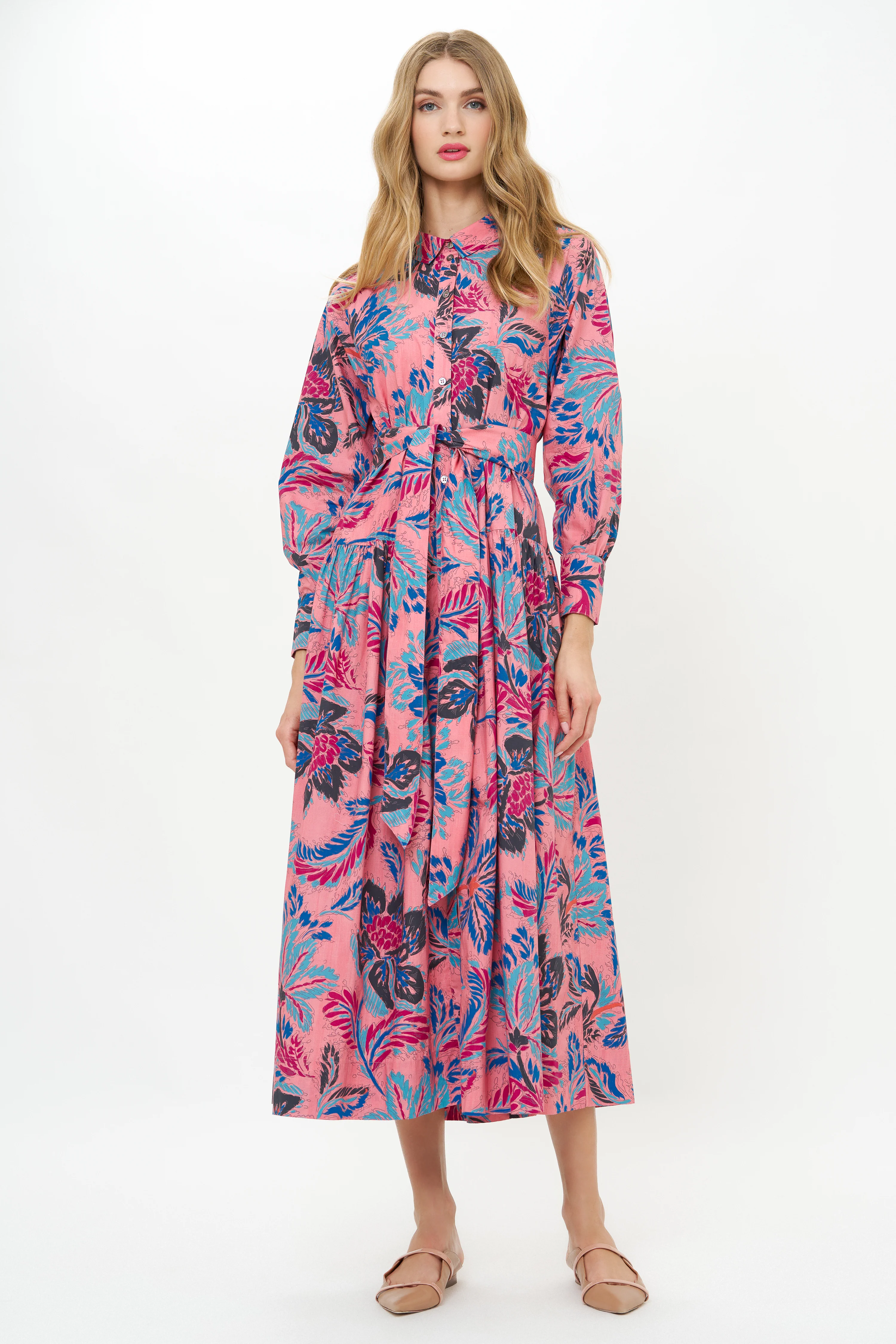 Layla Dress- Chennai Rose - Image 9
