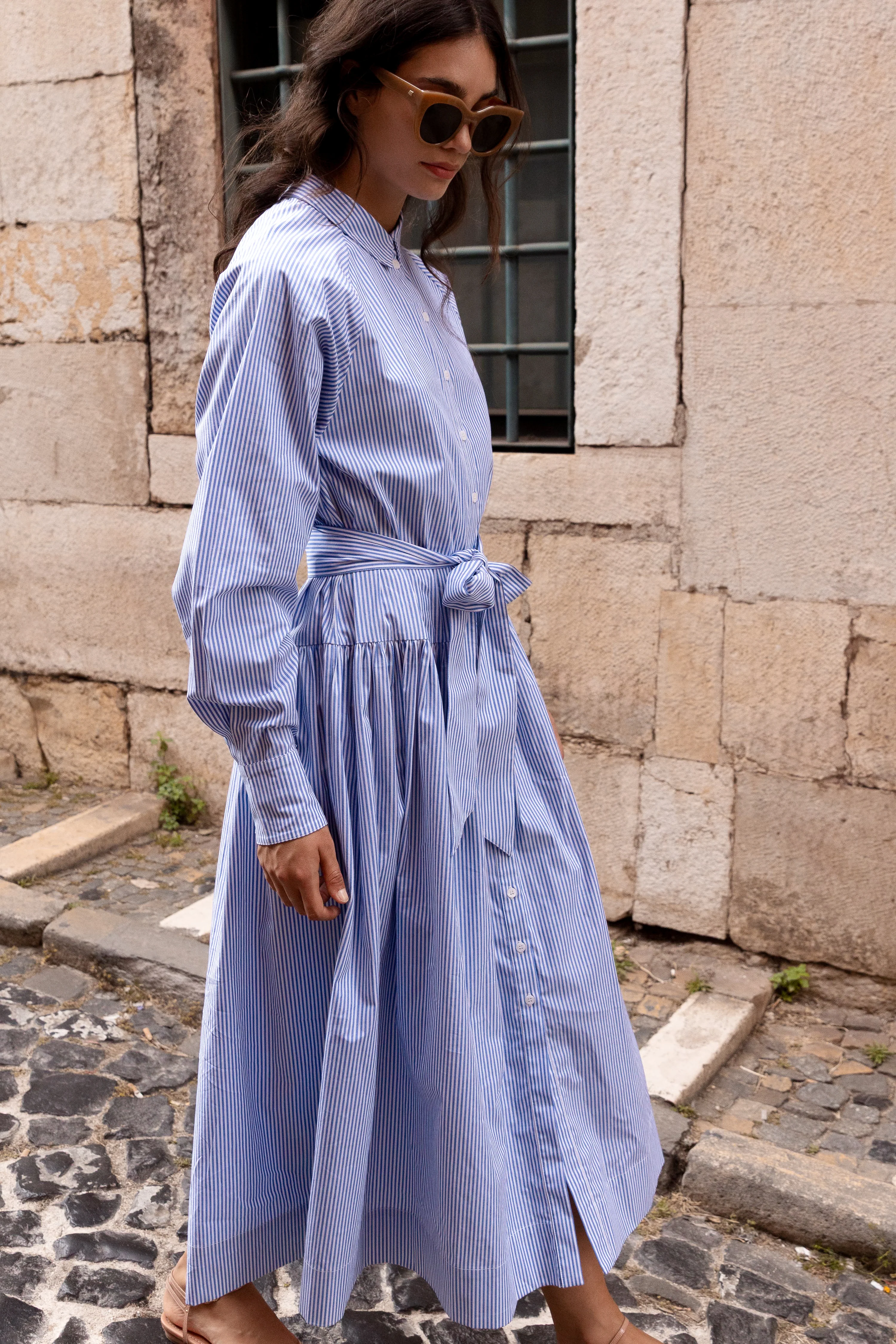 Layla Dress- Surrey Blue - Image 5