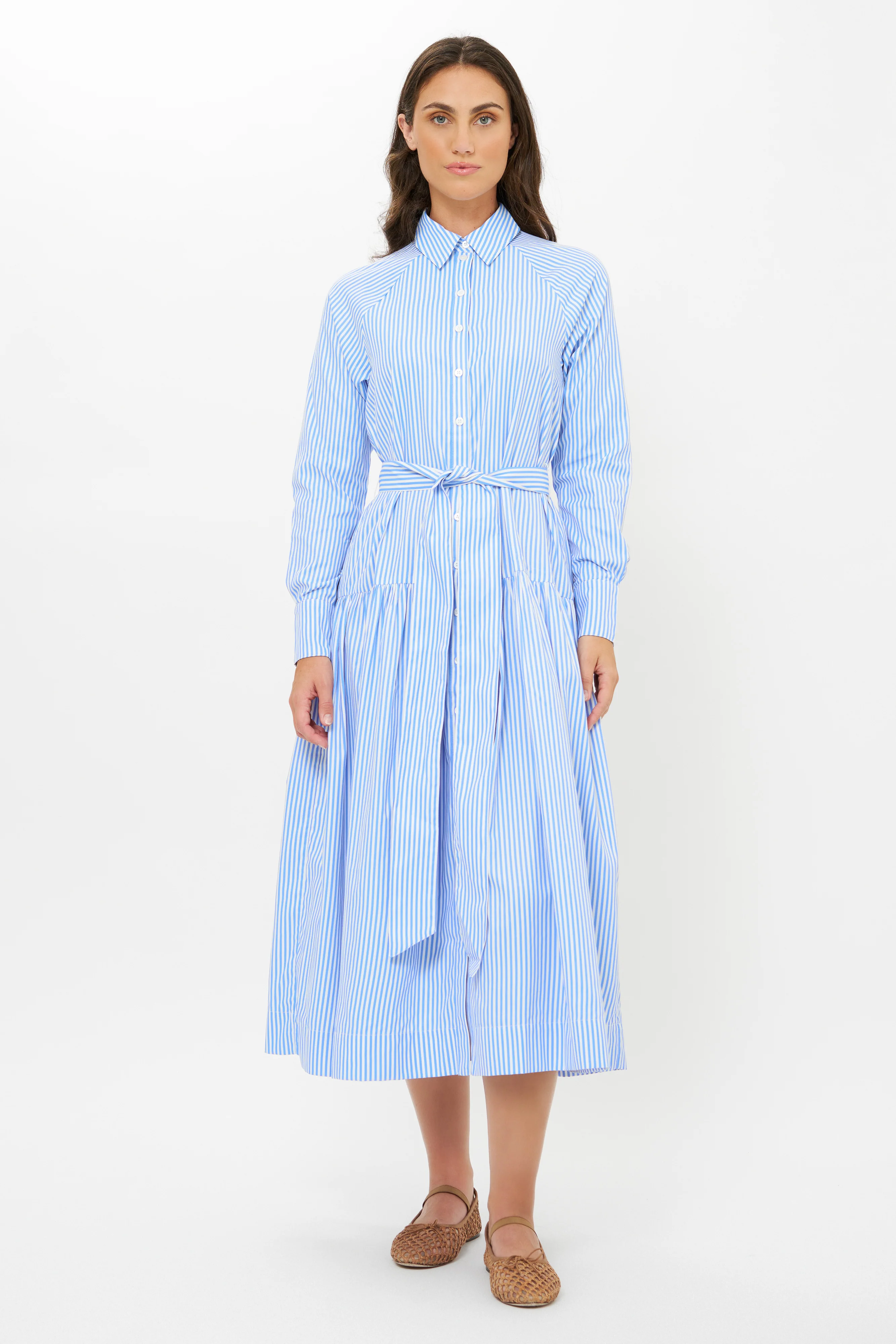 Layla Dress- Surrey Blue - Image 9