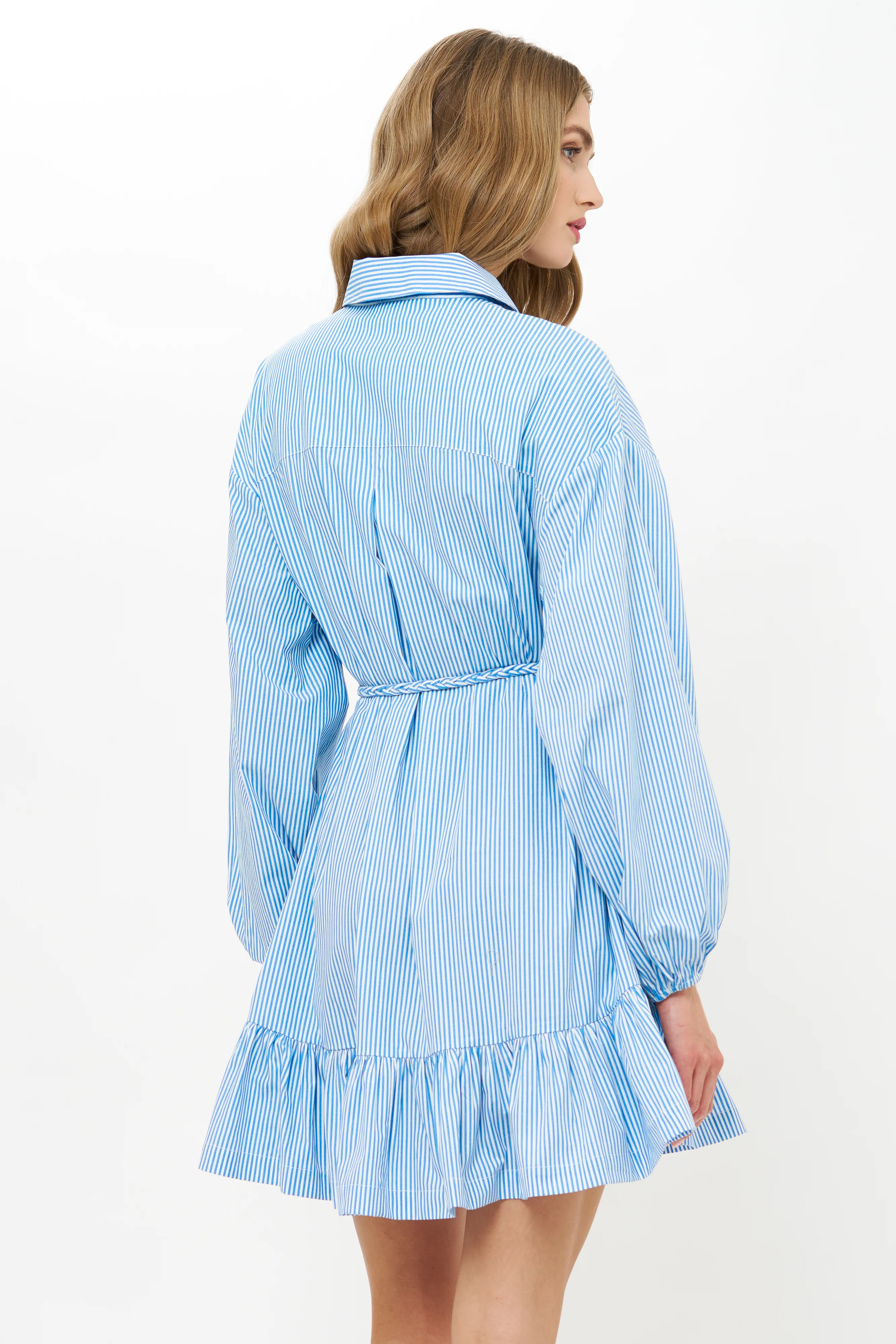 Lily Dress- Surrey Blue - Image 8