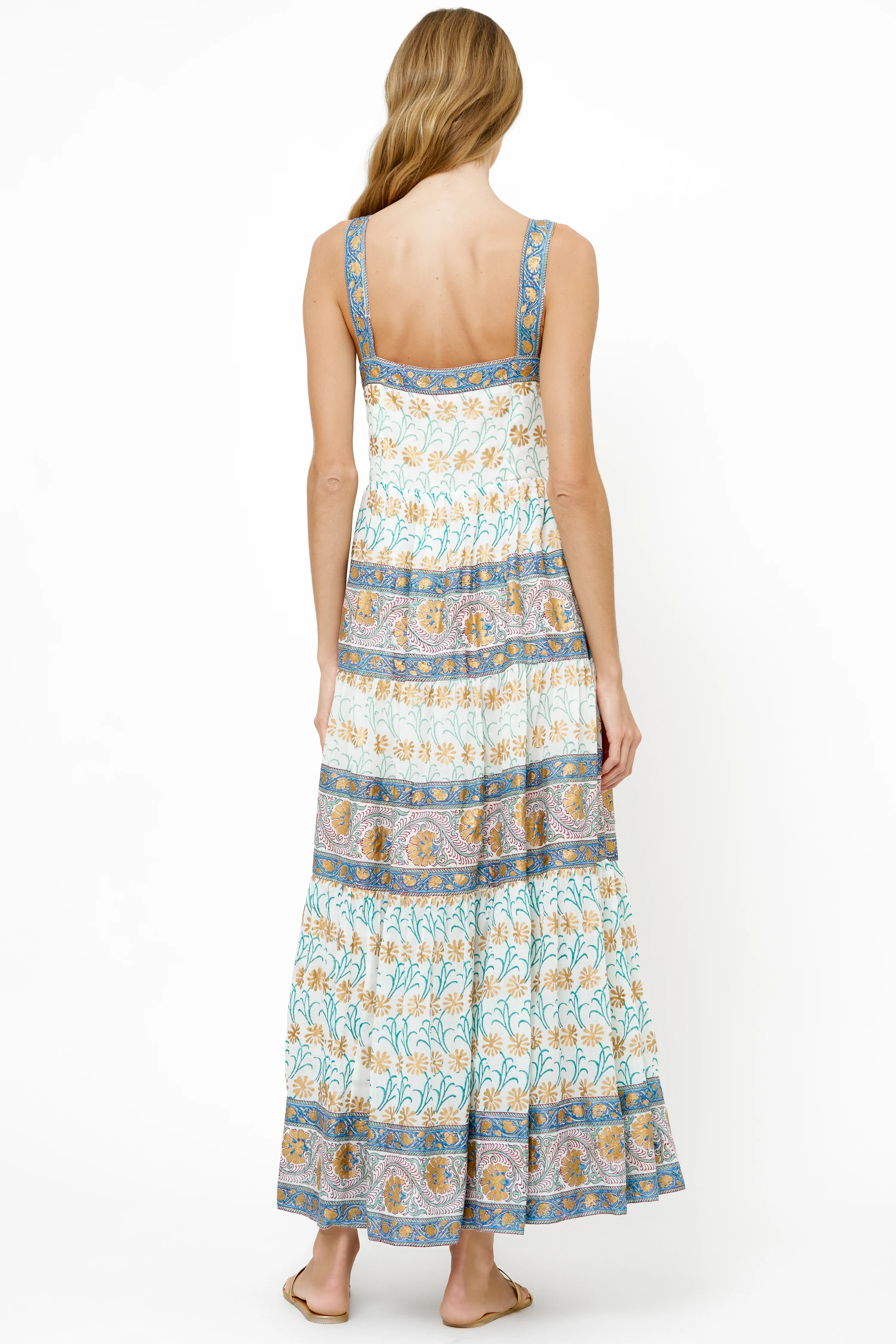 Strappy Maxi- Geneva Green - Image 9