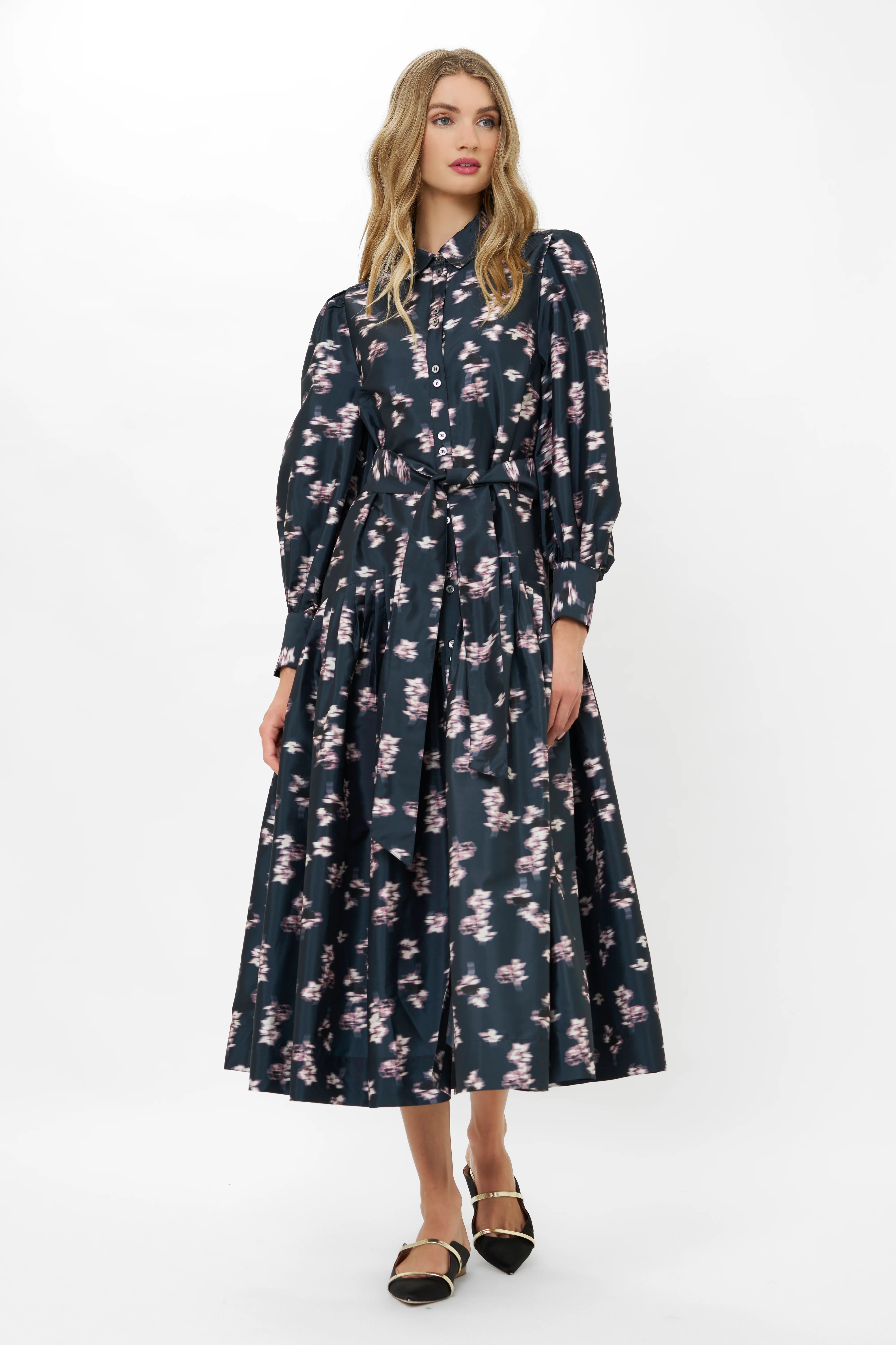 Nora Dress- Lebombo Black - Image 8