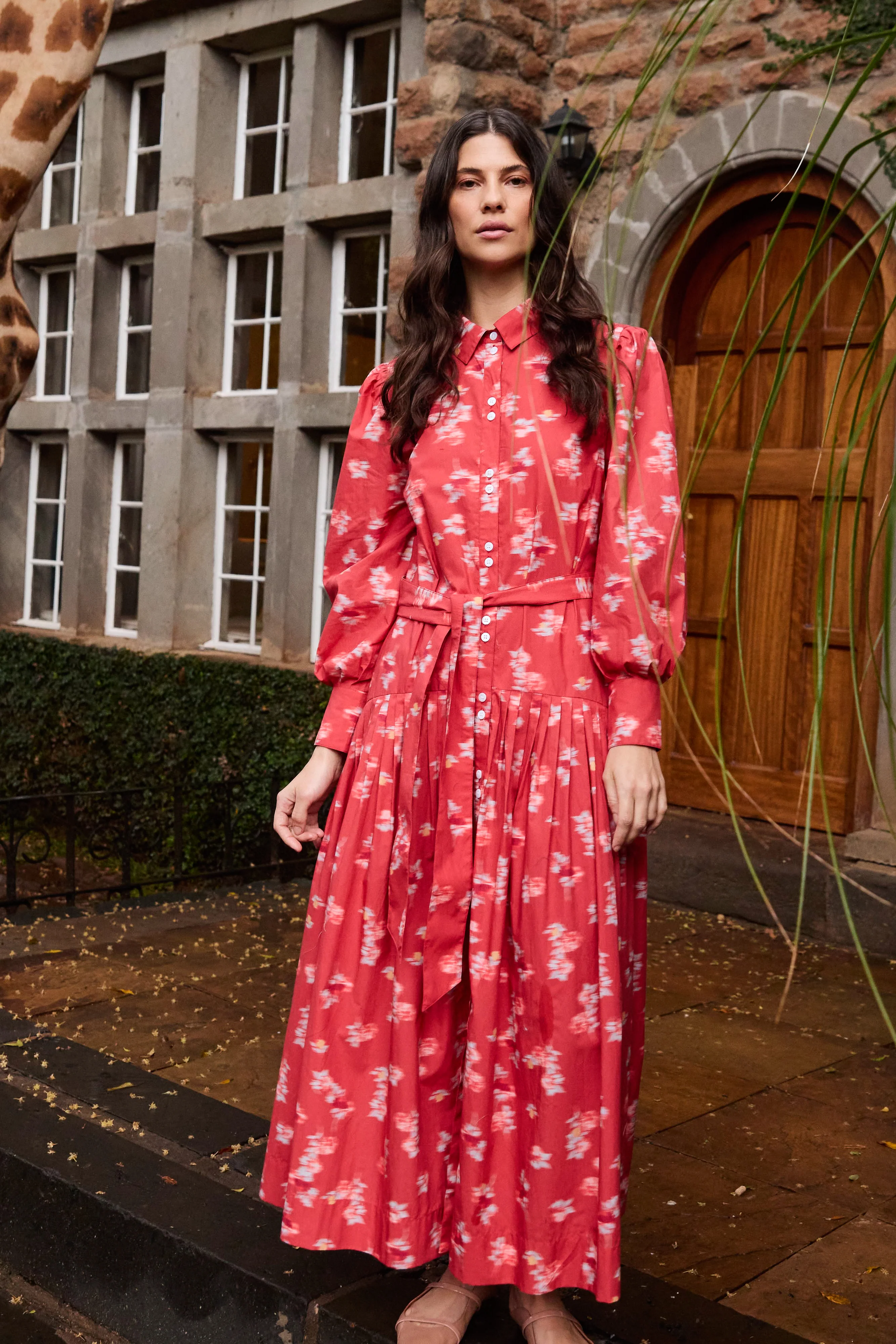 Nora Dress- Lebombo Rust - Image 5