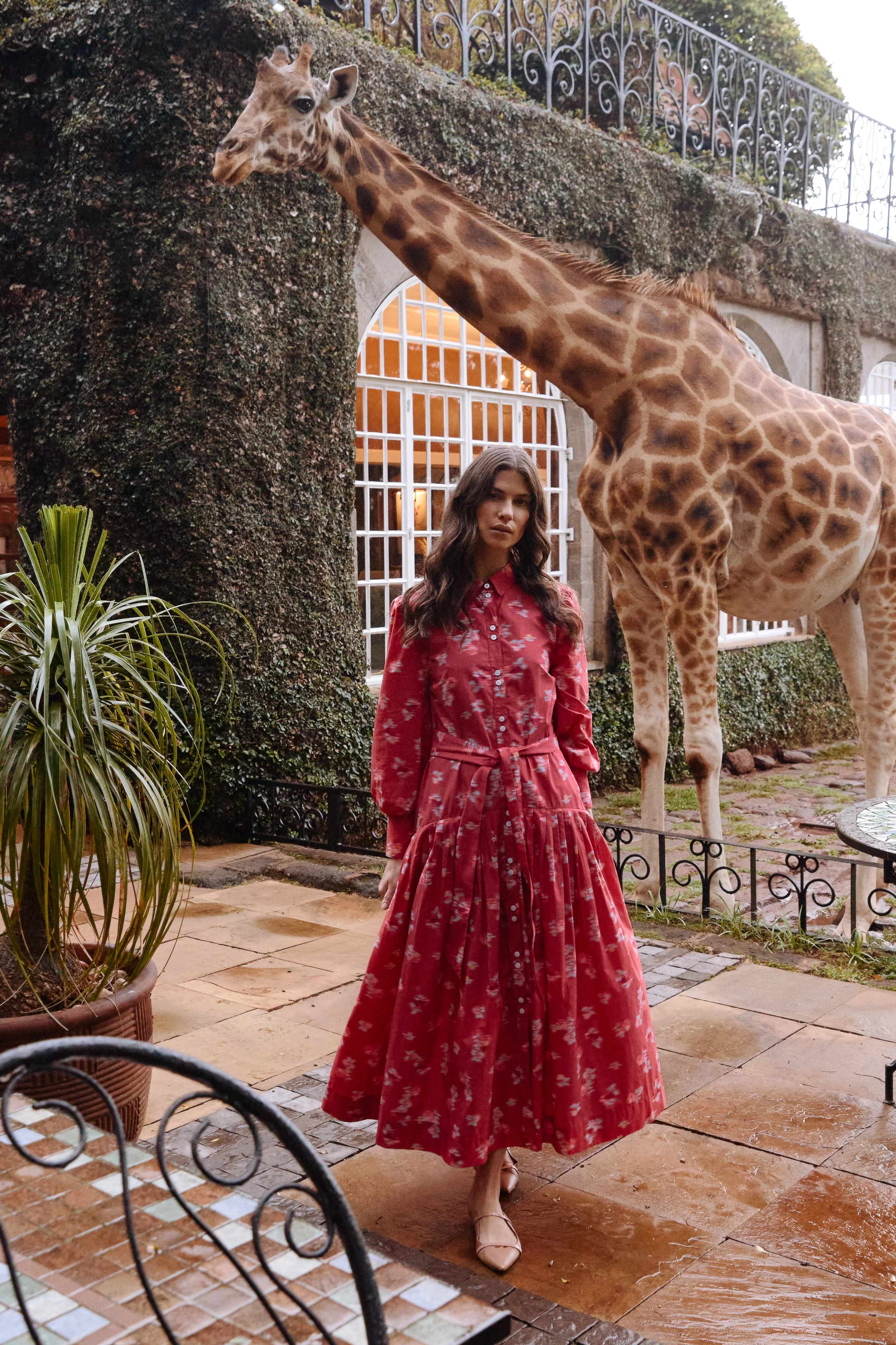 Nora Dress- Lebombo Rust - Image 6