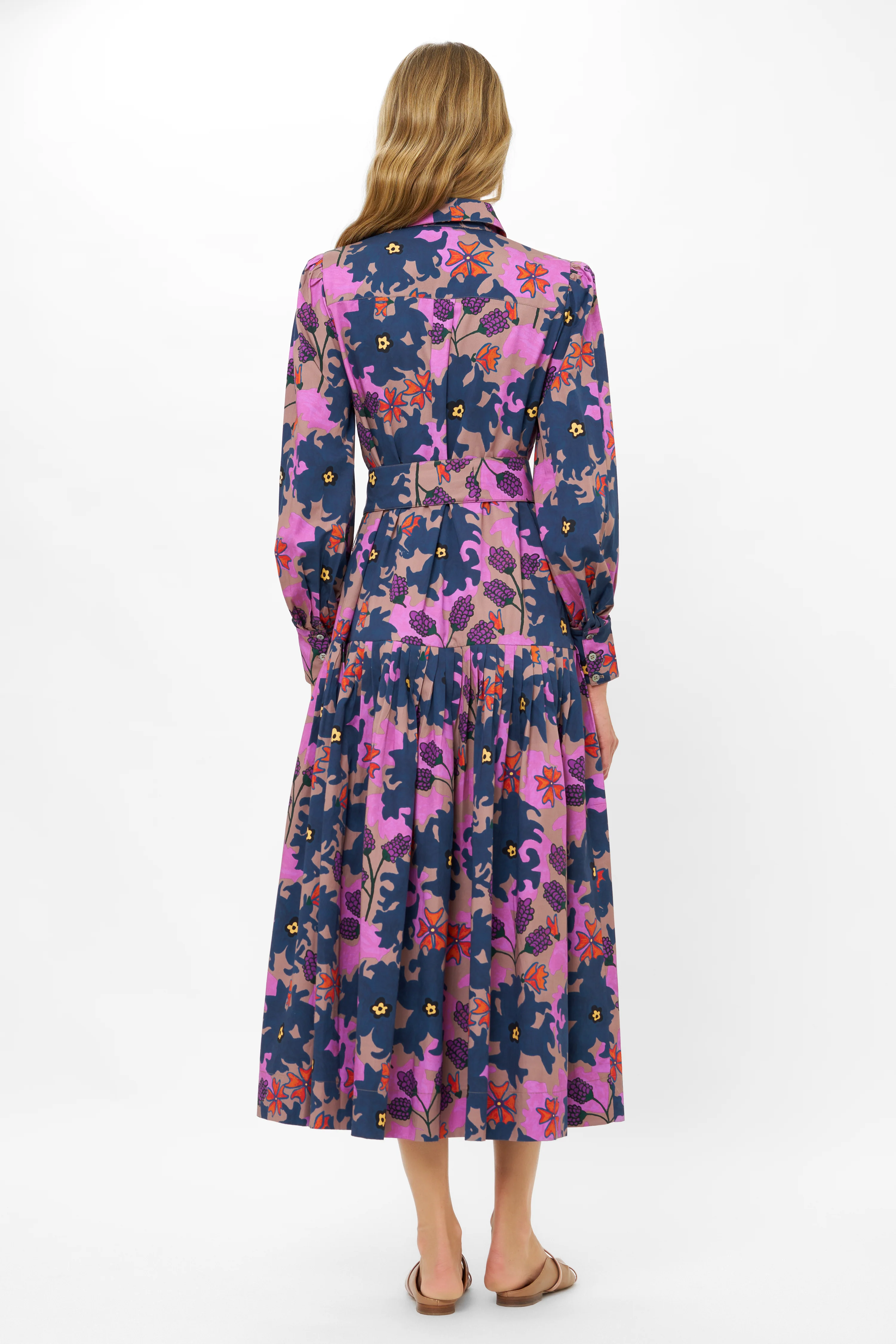 Nora Dress- Suzani Navy - Image 15