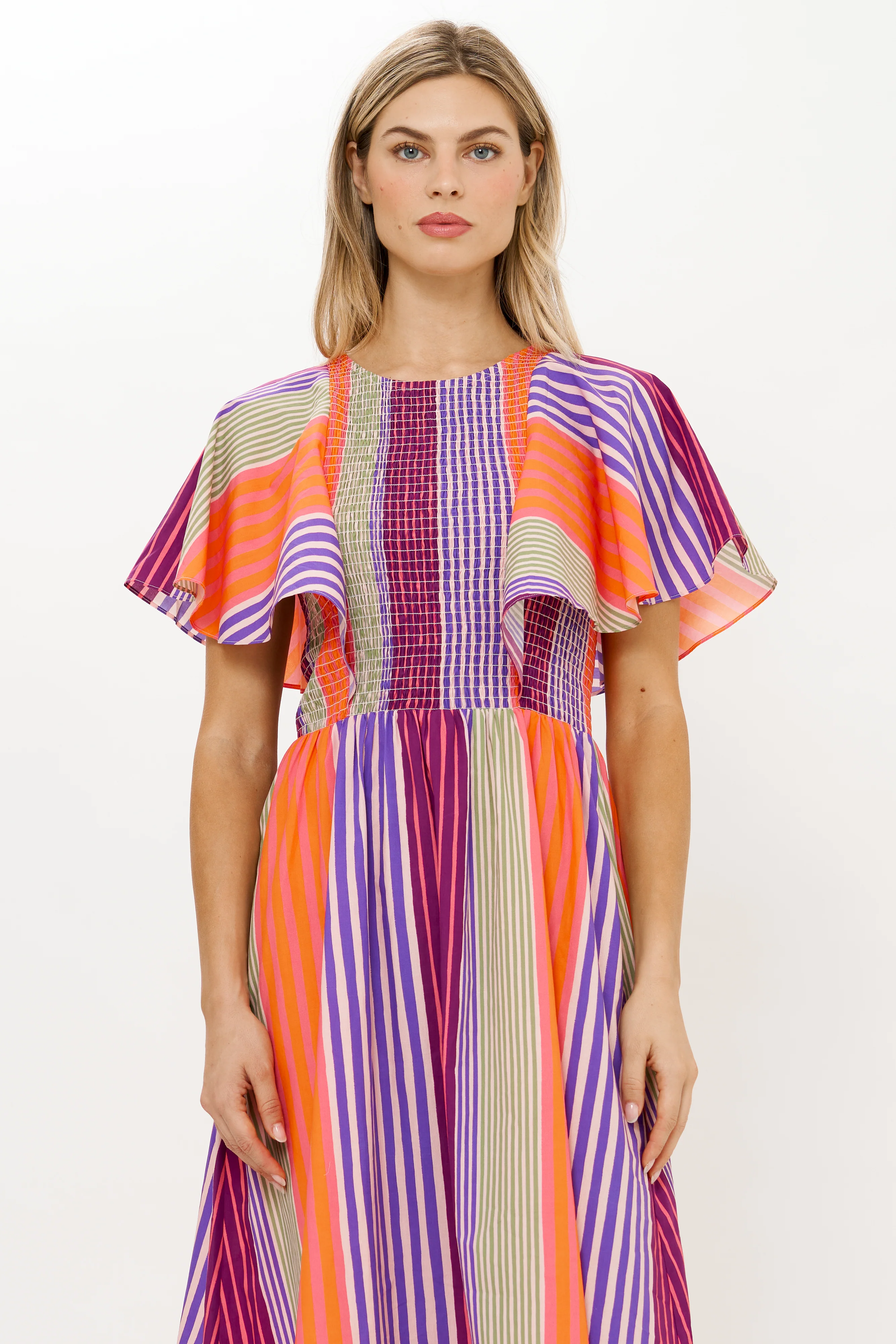 Ava Dress- Wolcott Multi - Image 8