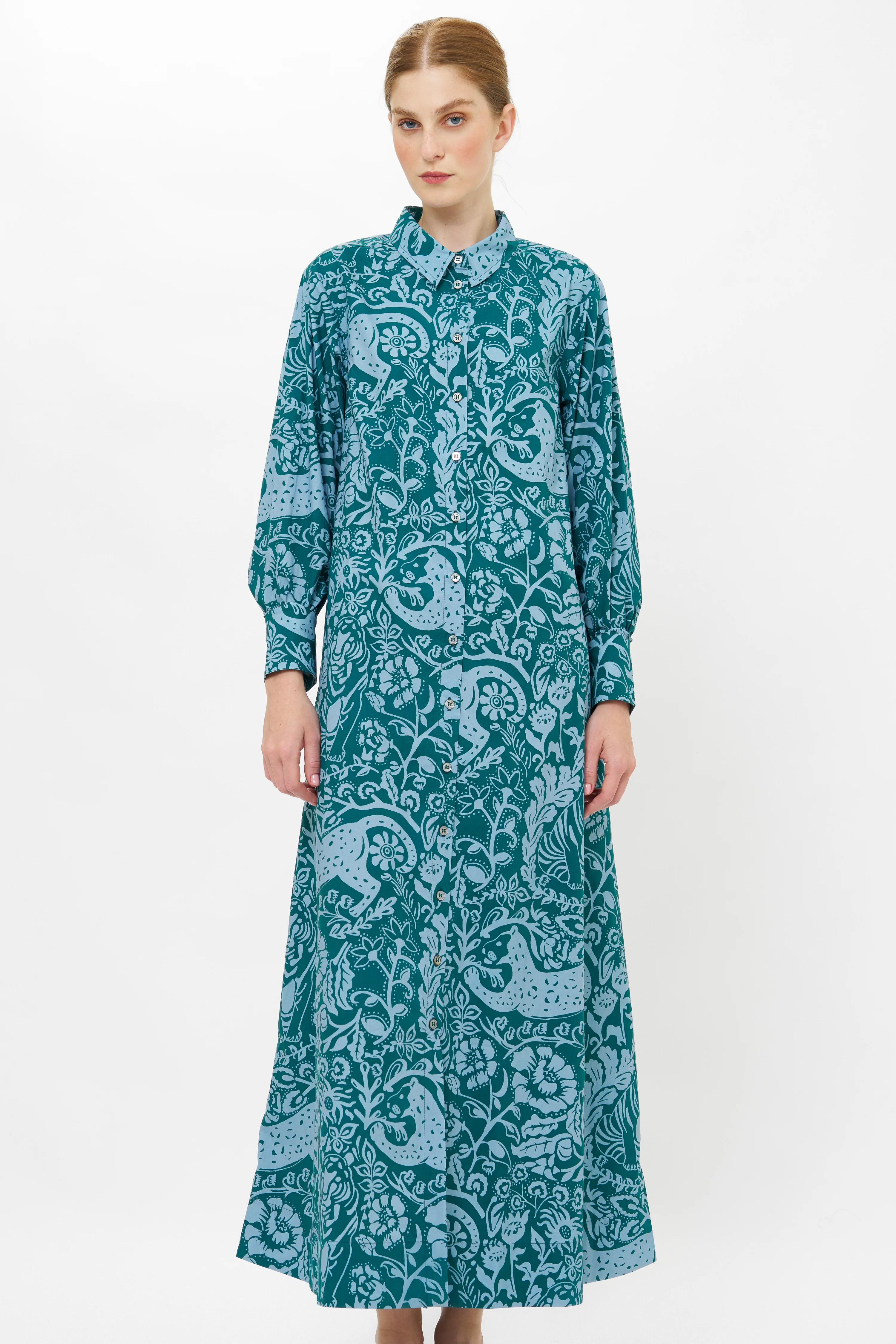 Ana Dress- Singita Green - Image 11