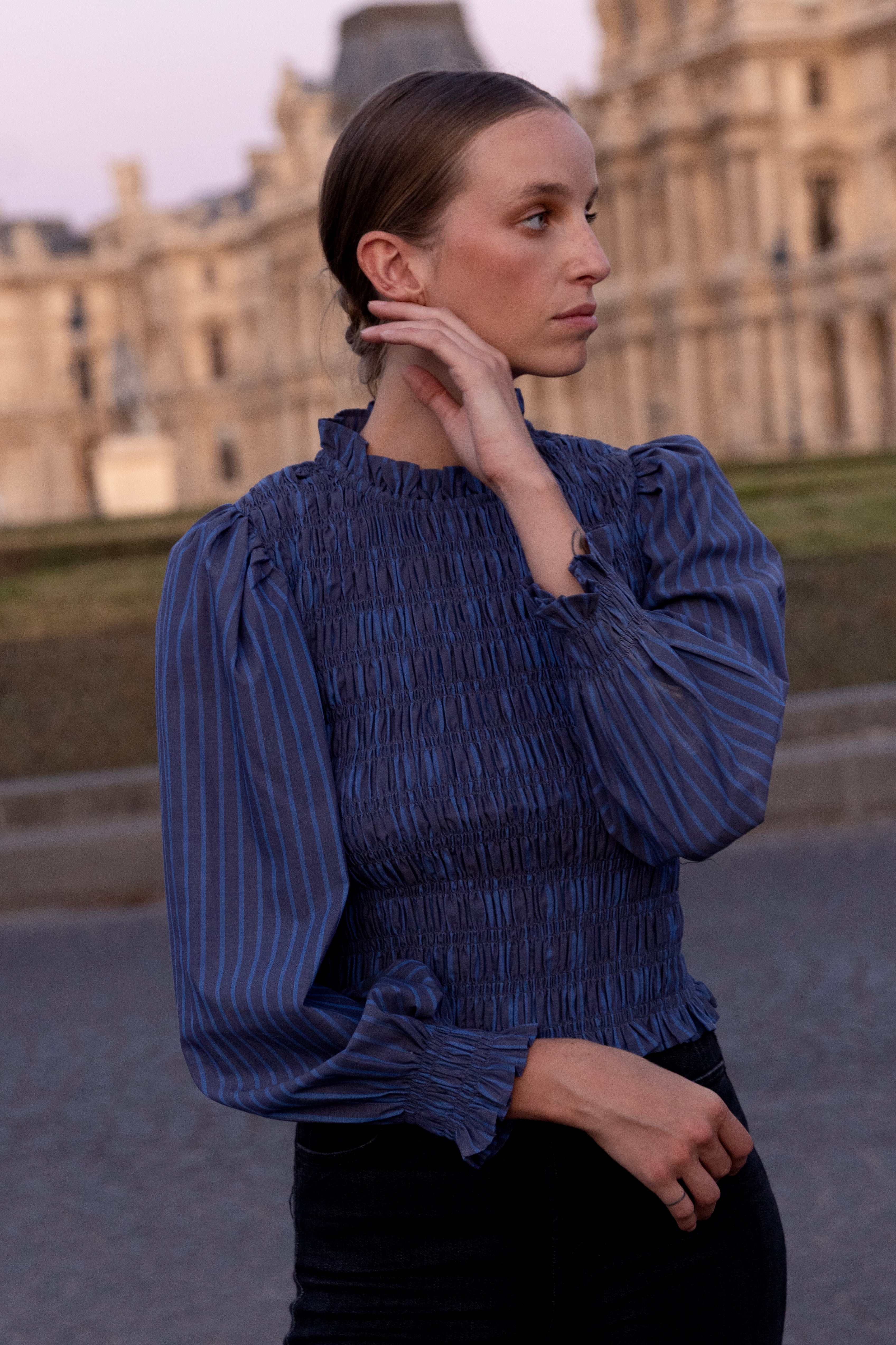 Willow Top- Morgan Blue - Image 3