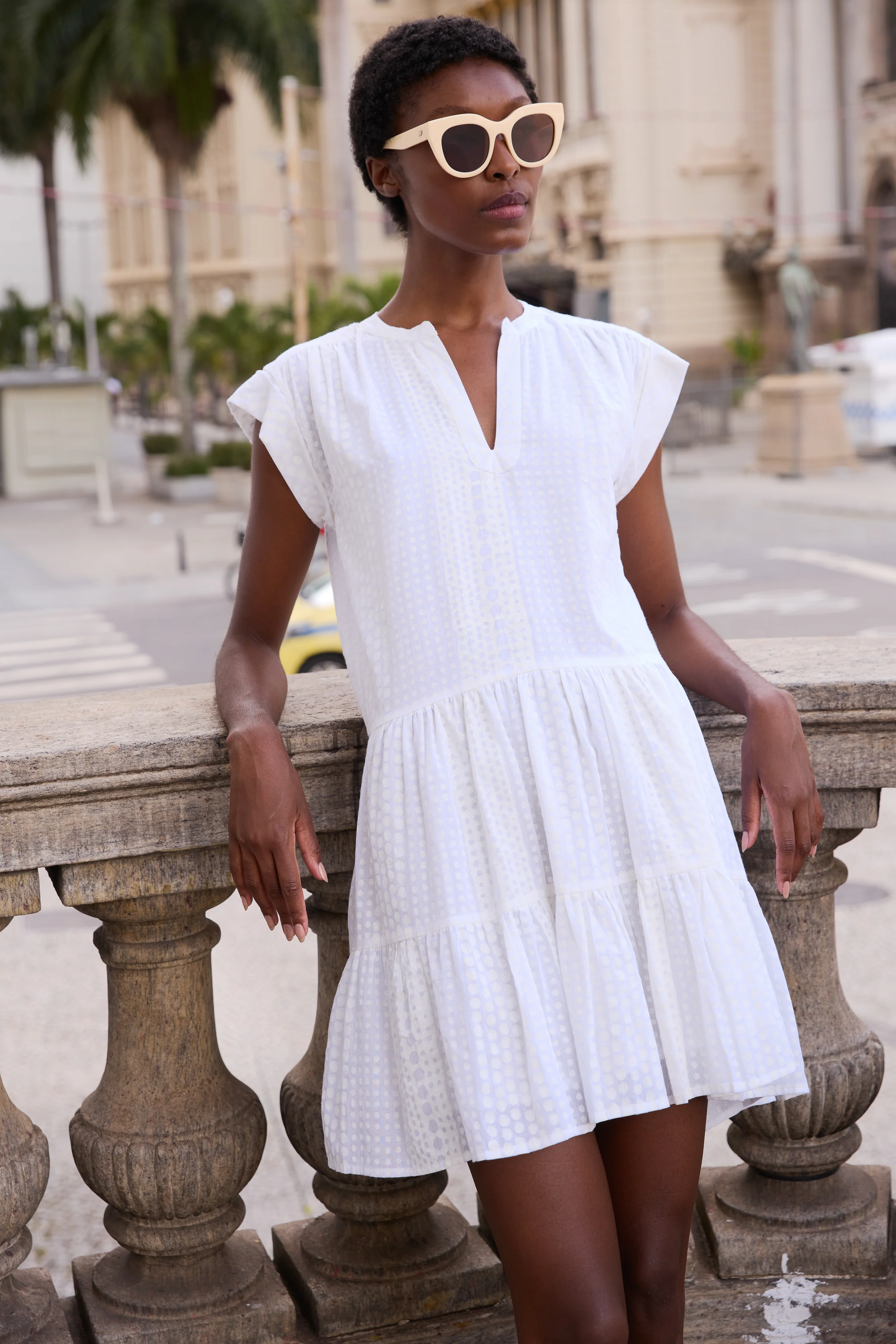 Roll Sleeve- Domino White - Image 2