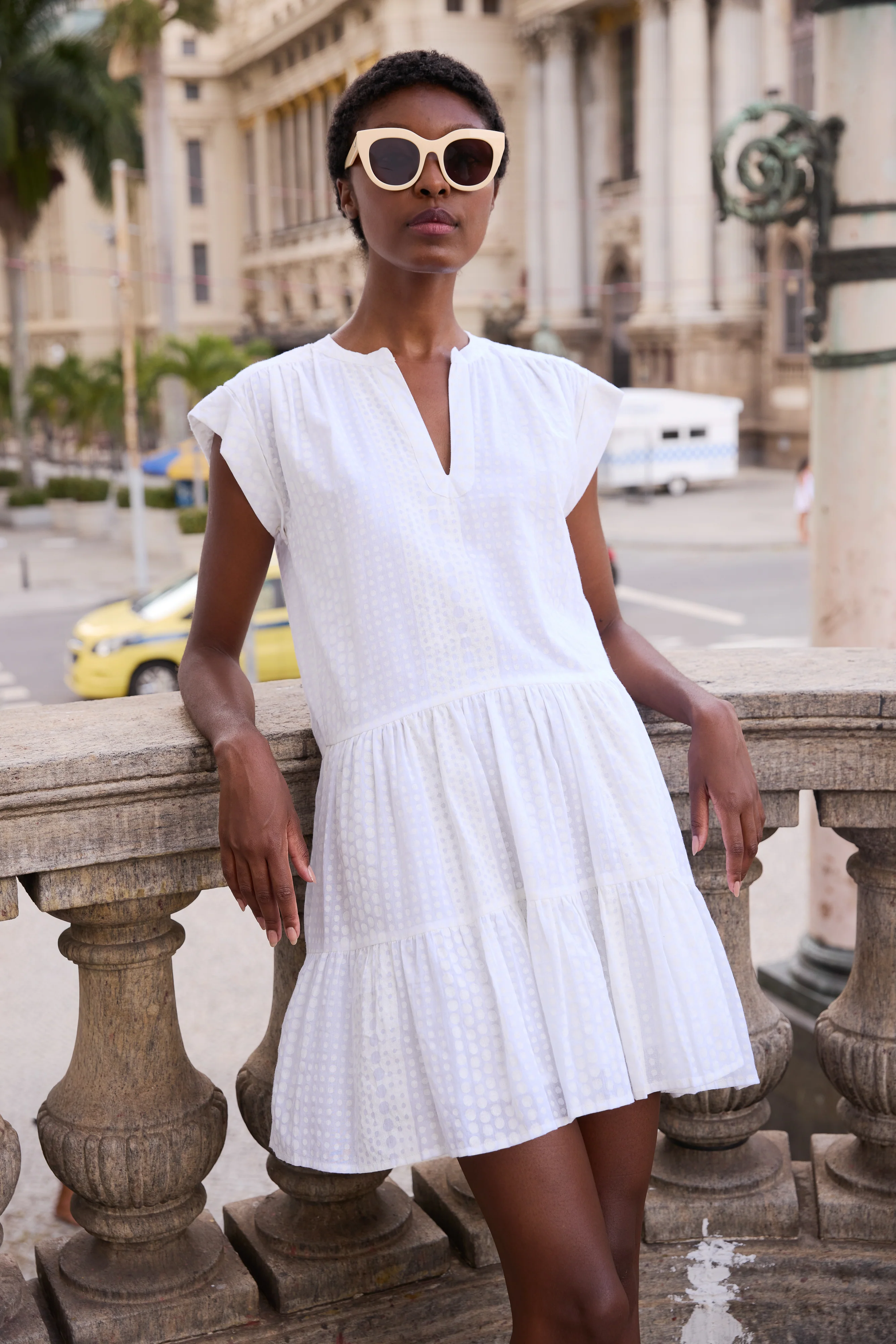 Roll Sleeve- Domino White - Image 7
