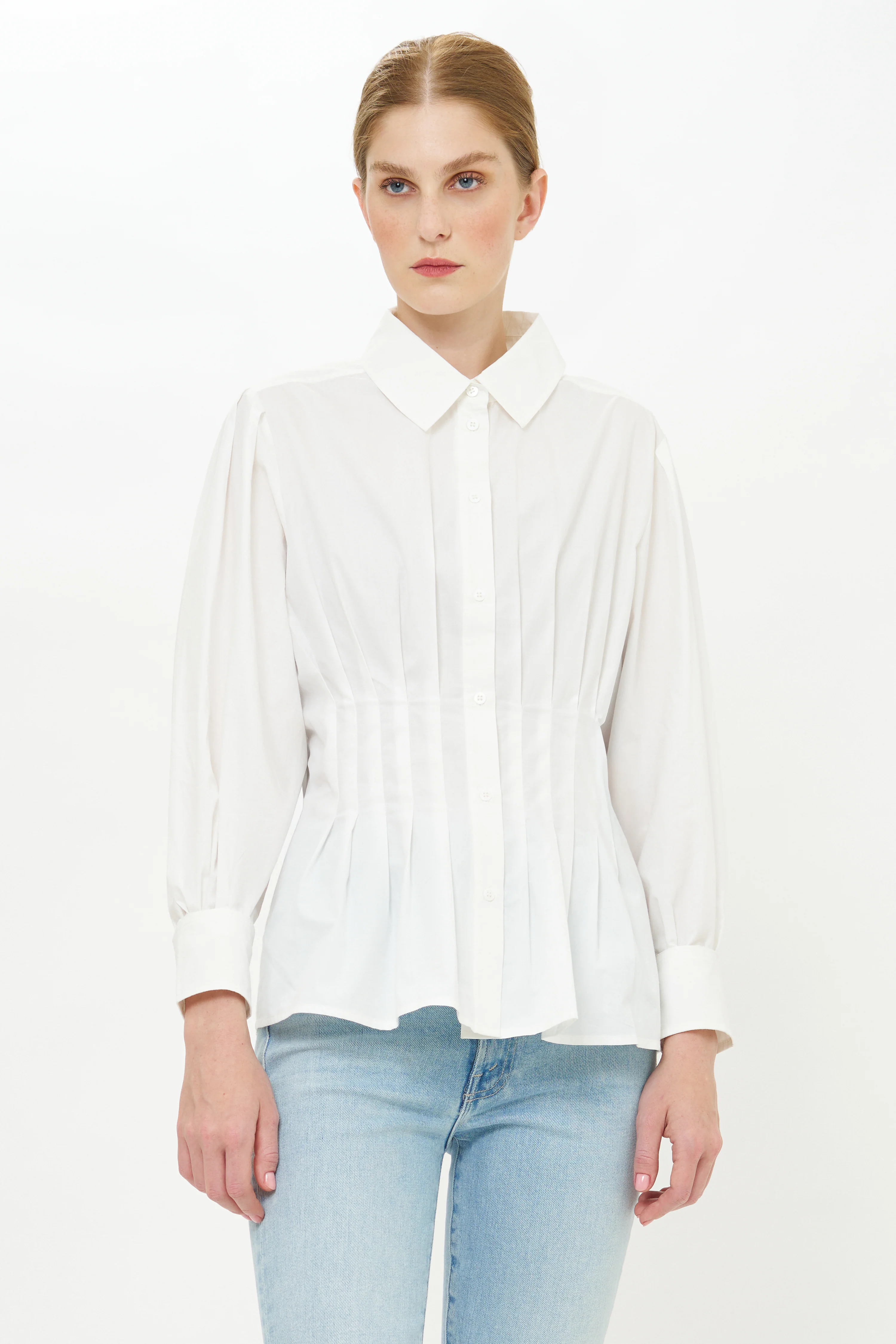 Elizabeth Top- Hepburn Cloud - Image 5