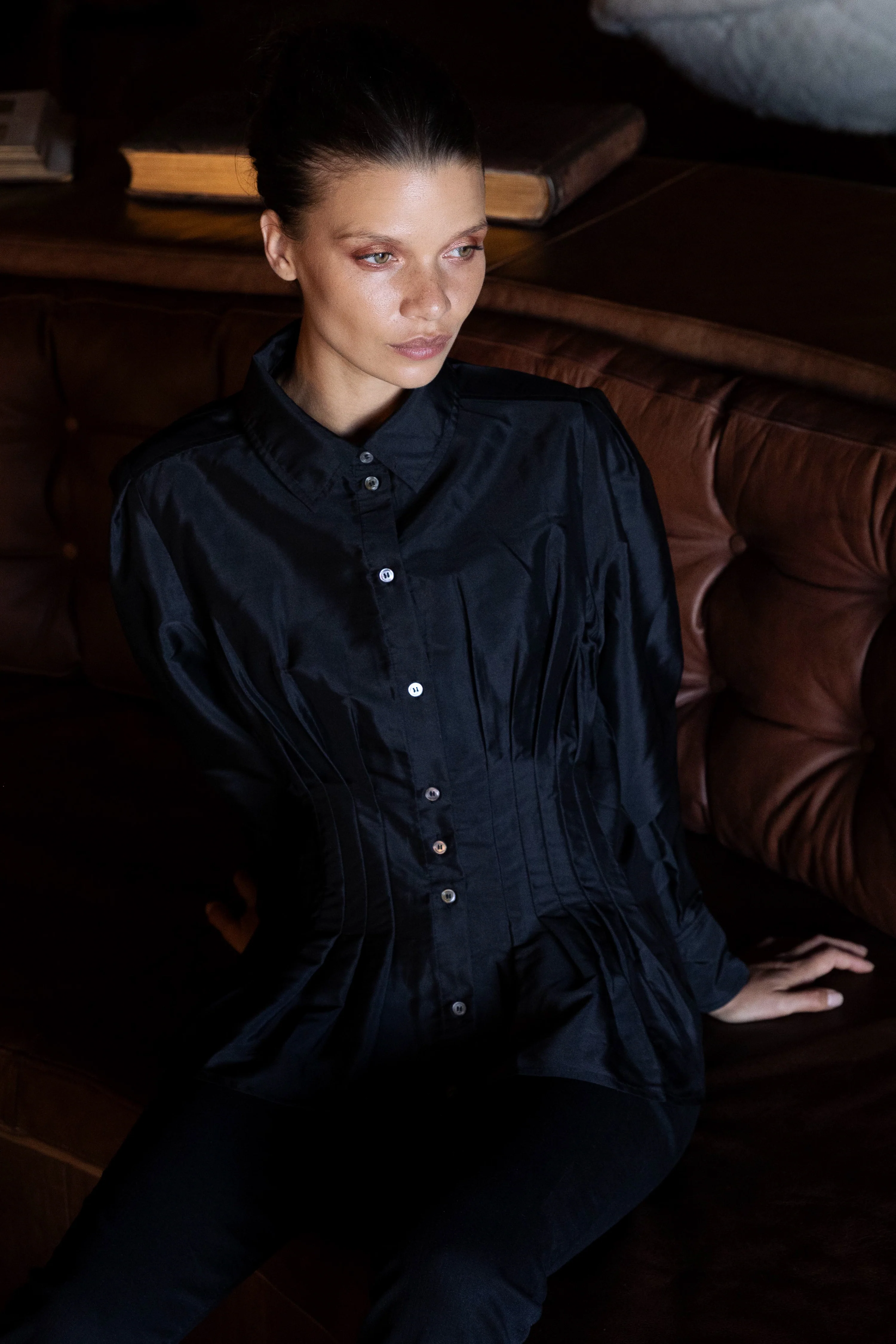 Elizabeth Top- Hepburn Midnight - Image 4