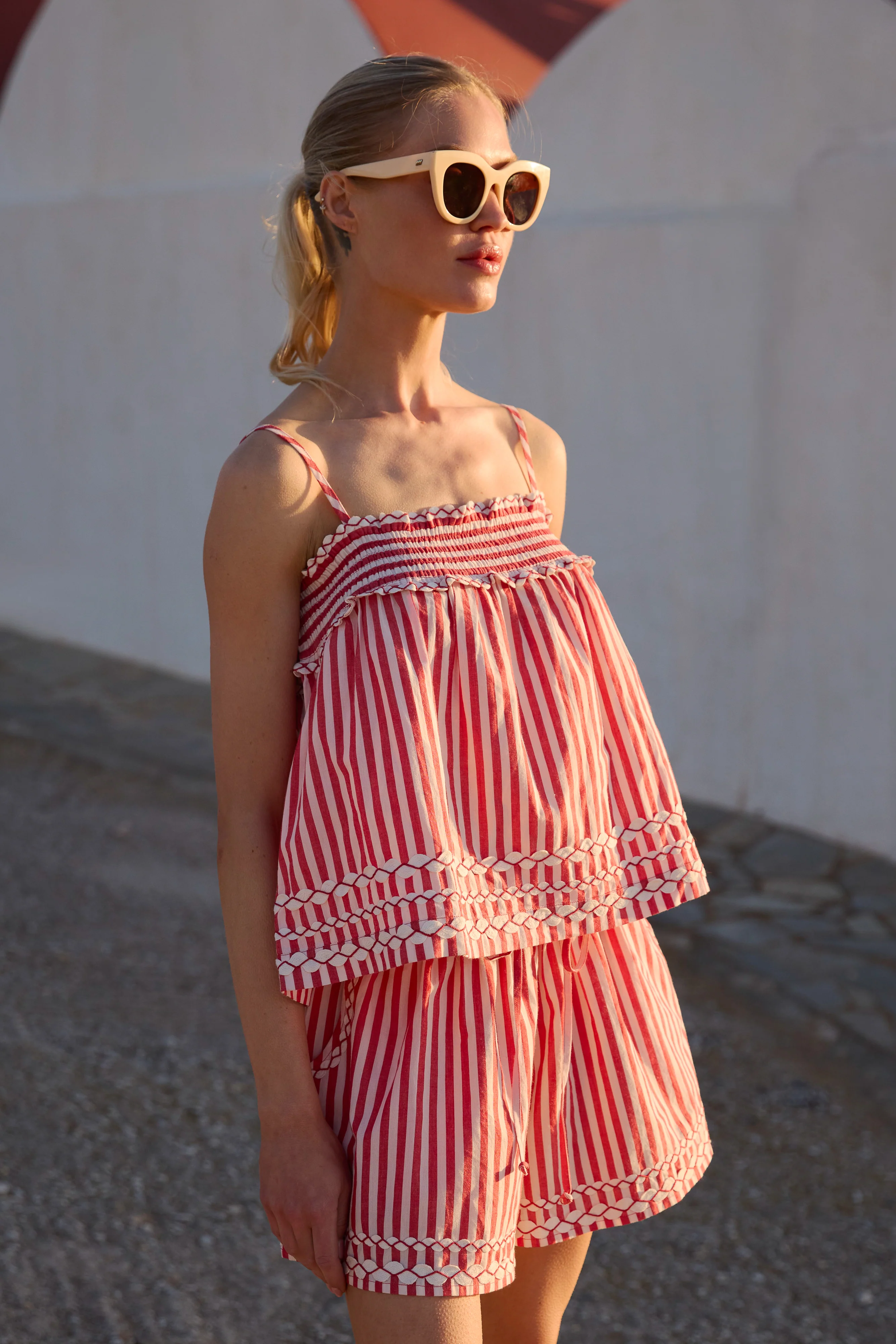 Riley Shorts- Sconset Red - Image 5