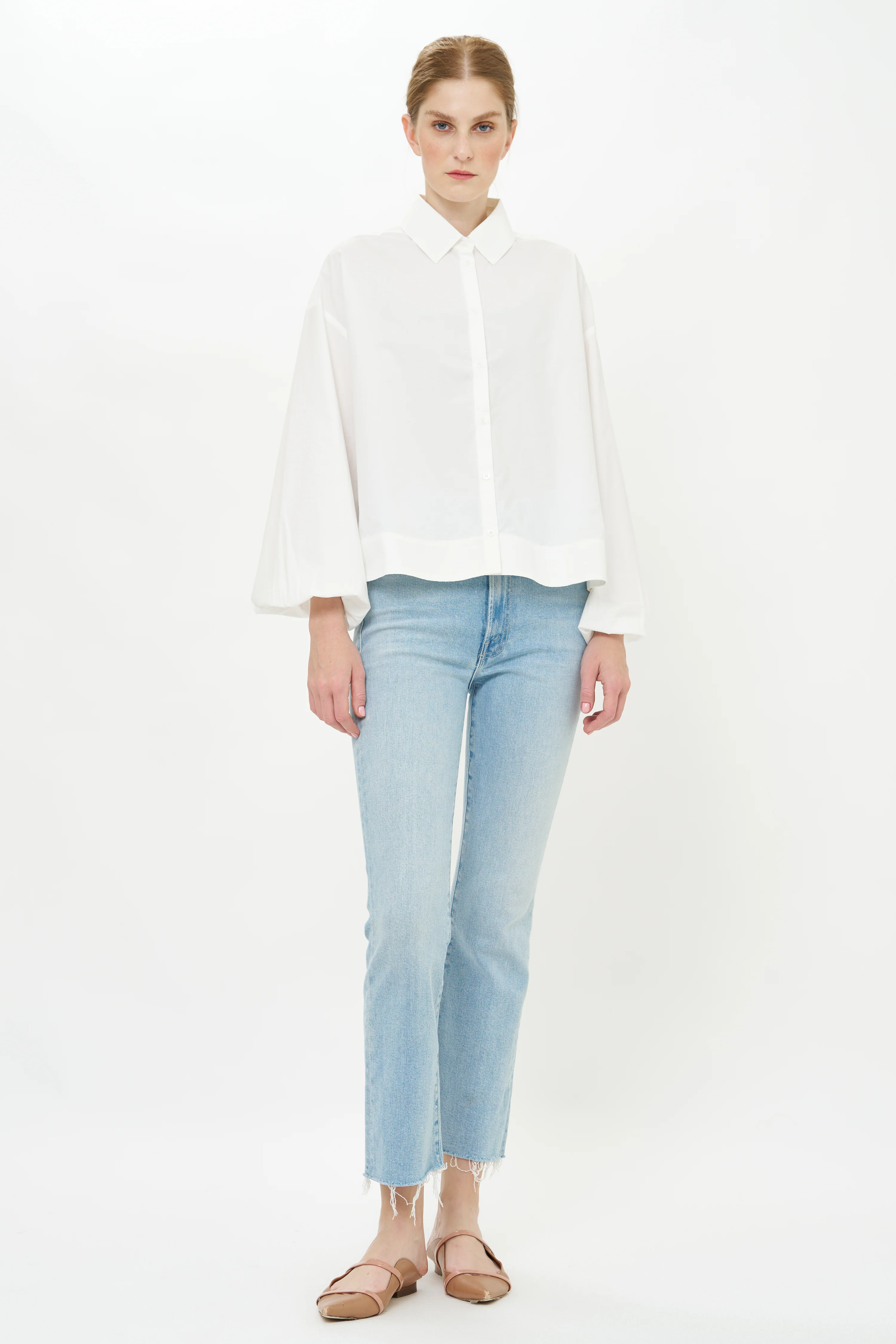 Lily Top- Hepburn Cloud - Image 4