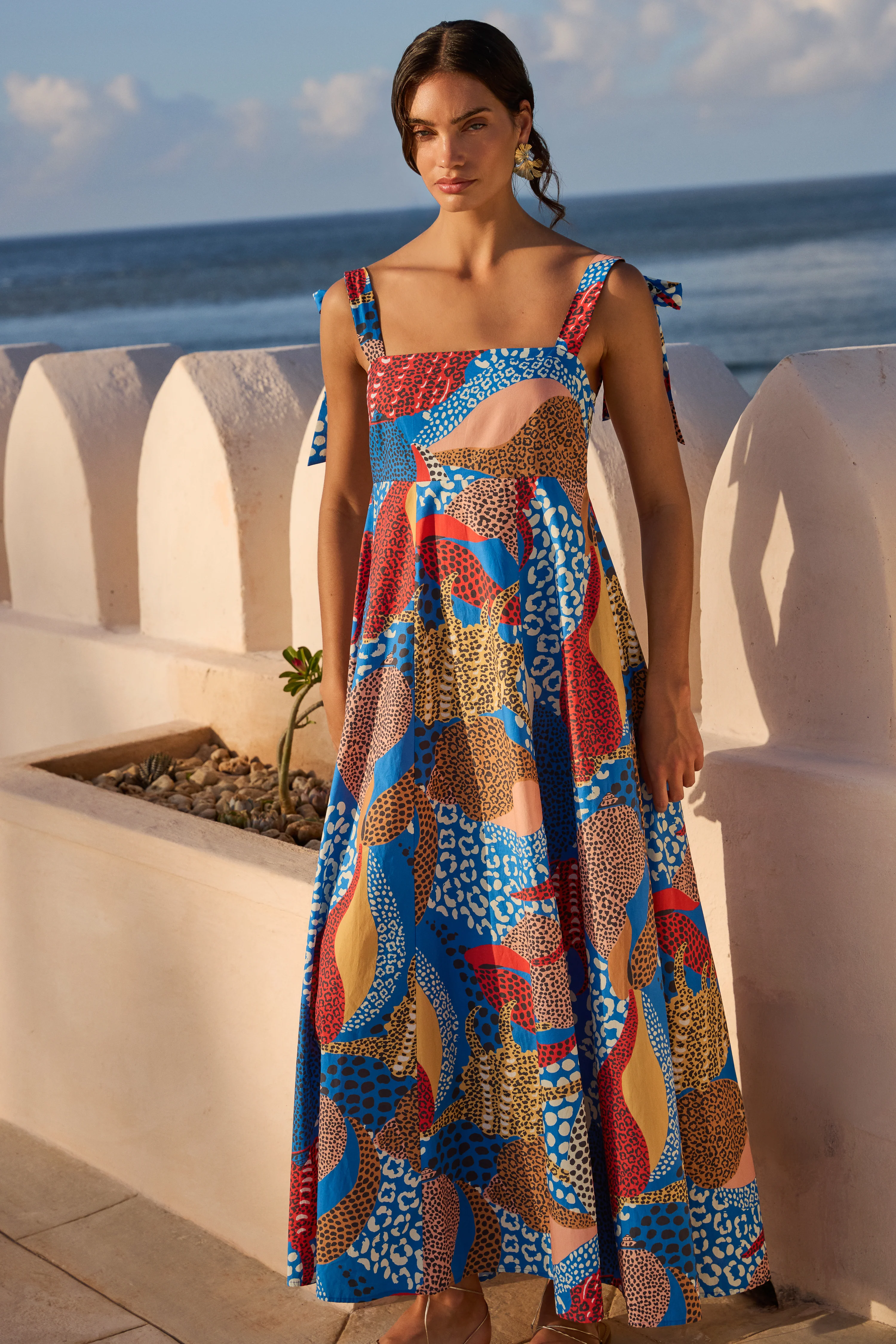 Delilah Dress- Nautilus Blue