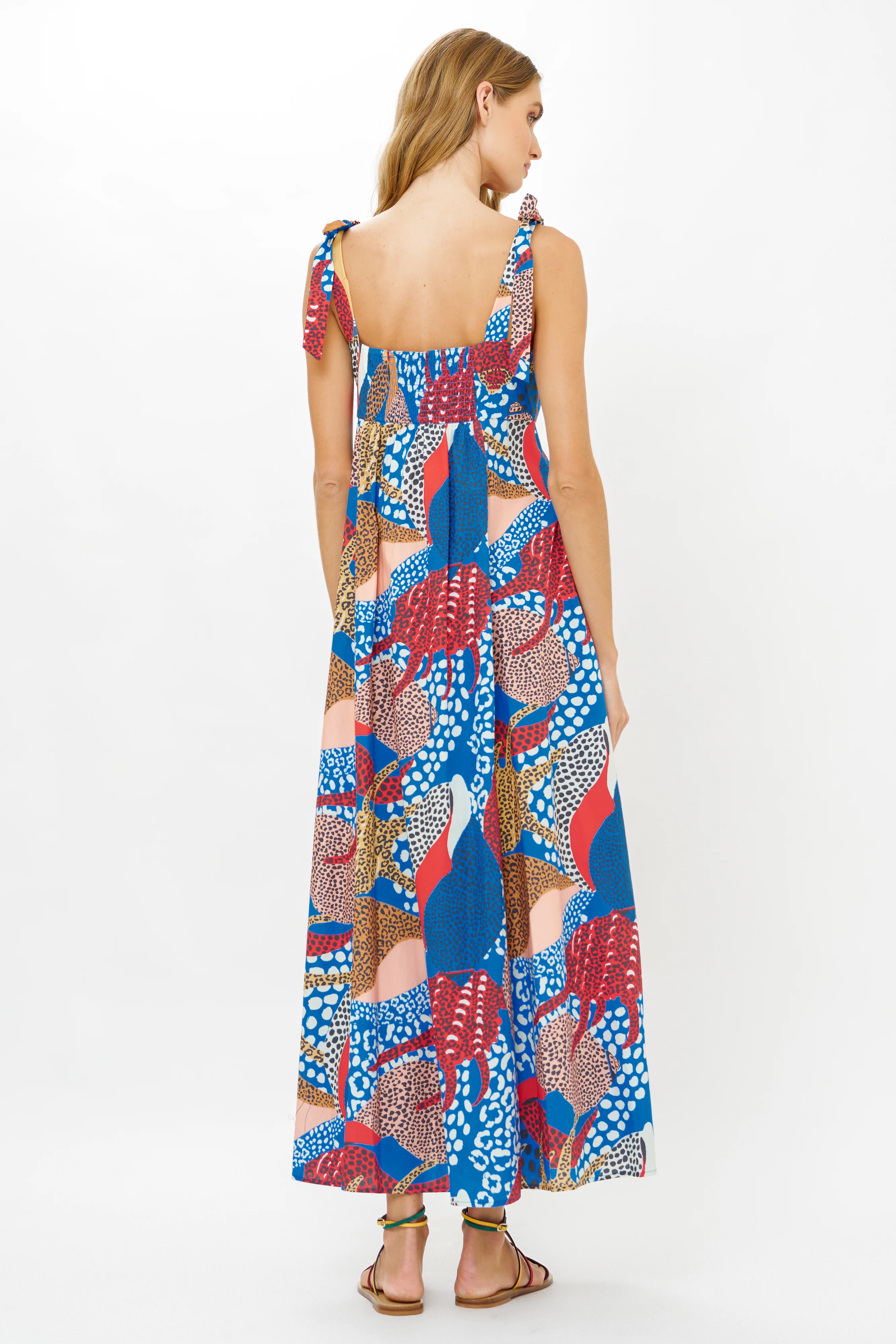 Delilah Dress- Nautilus Blue - Image 14