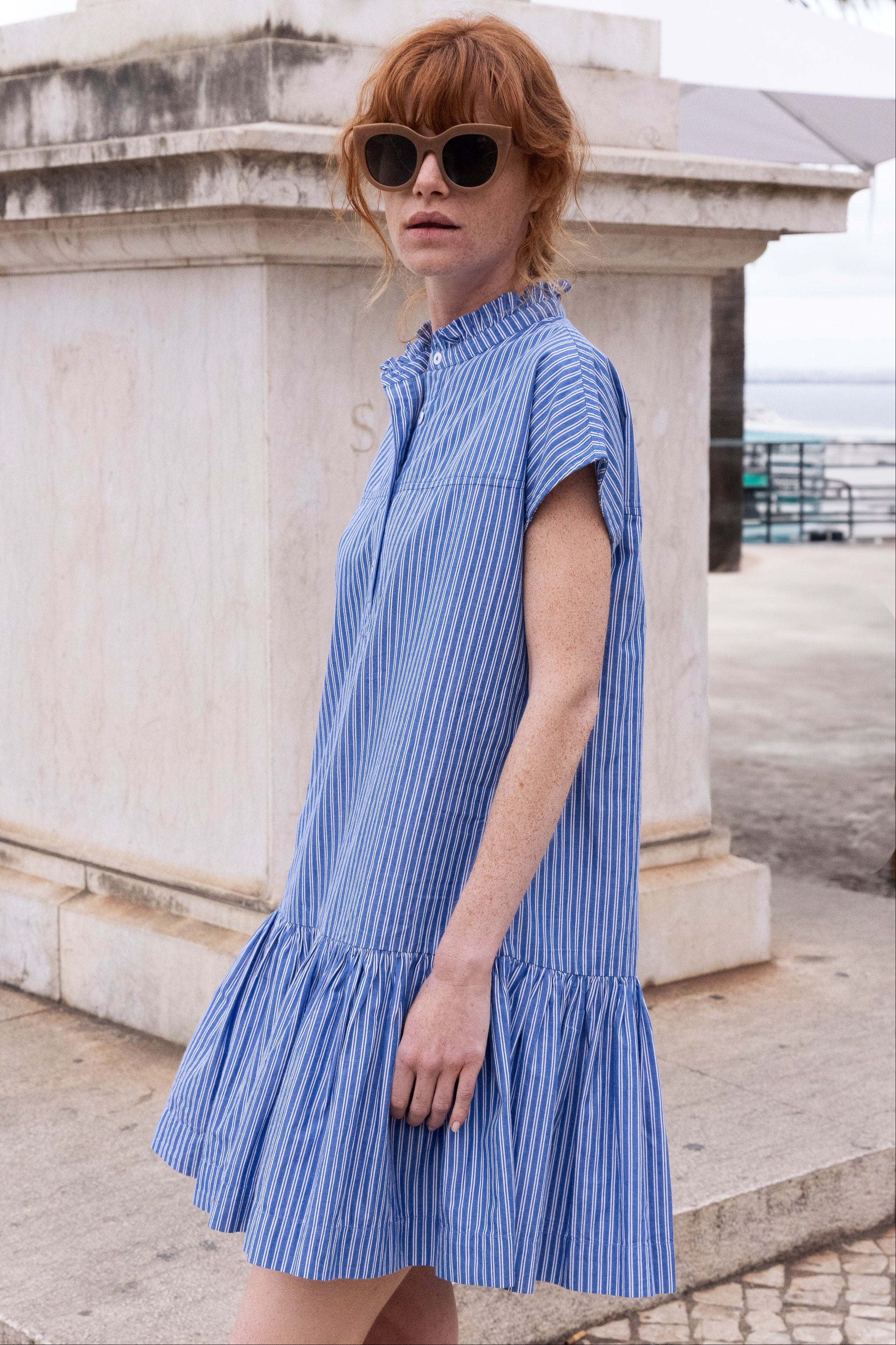 Cap Sleeve Mini- Devon Blue - Image 5