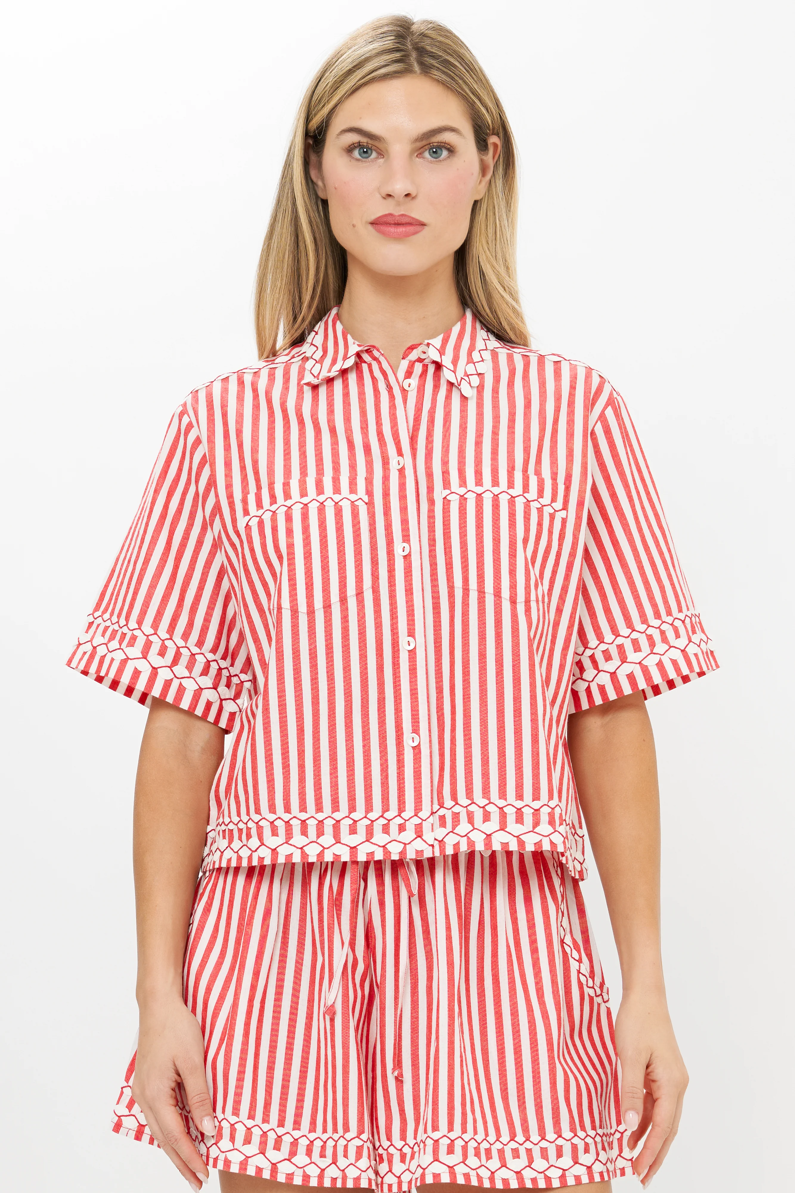 Parker Top- Sconset Red - Image 5