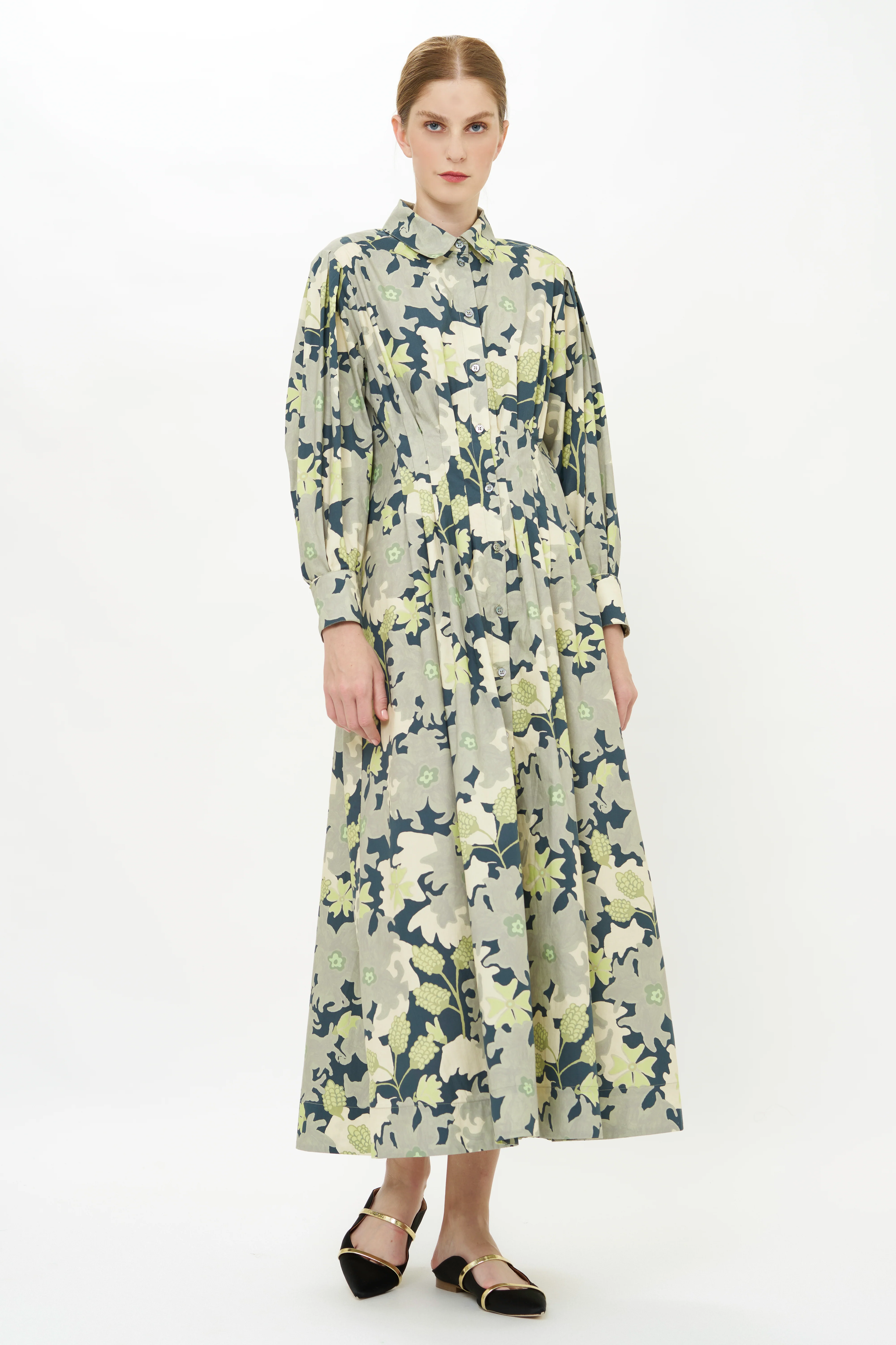 Elizabeth Maxi- Suzani Charcoal - Image 5