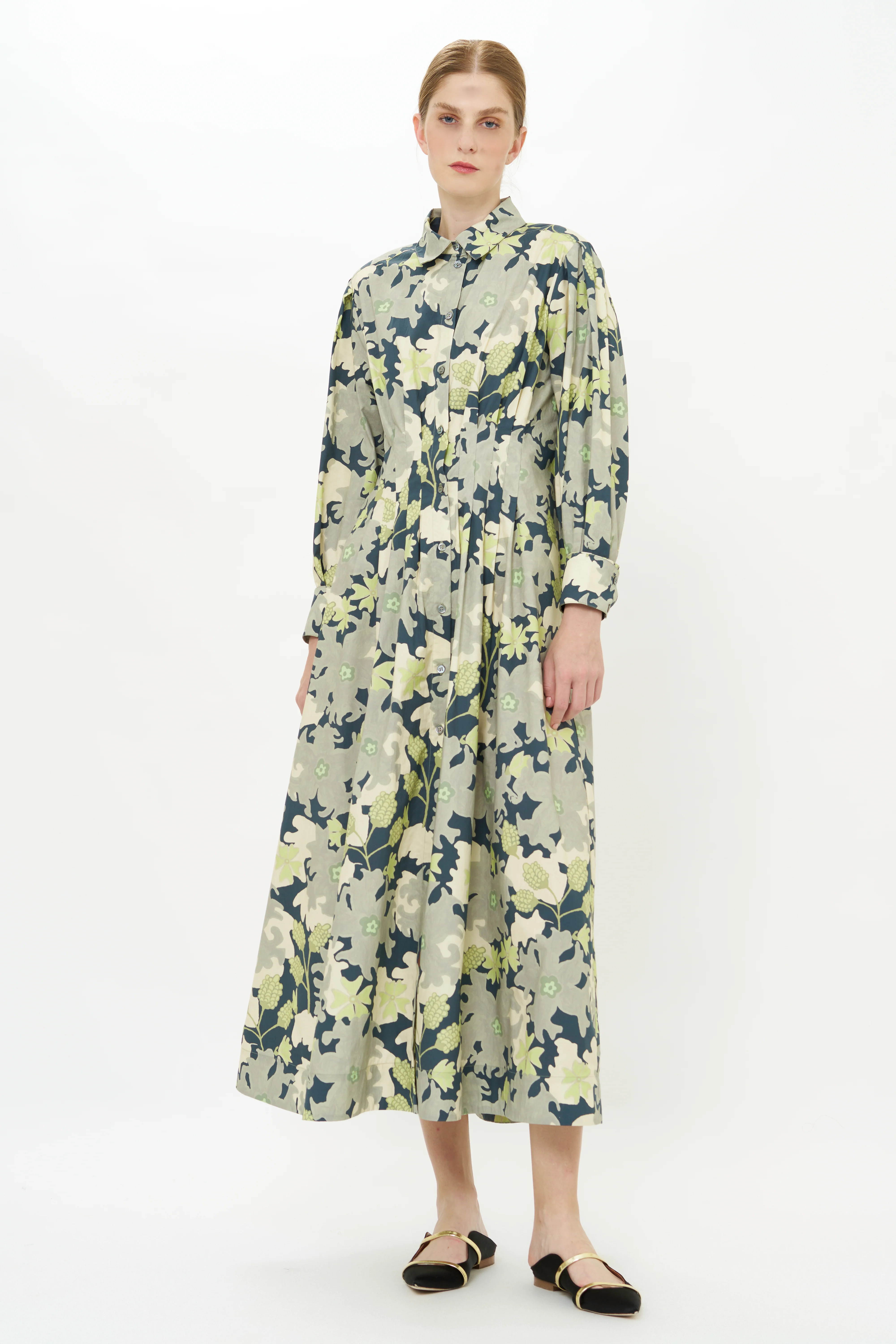 Elizabeth Maxi- Suzani Charcoal - Image 8