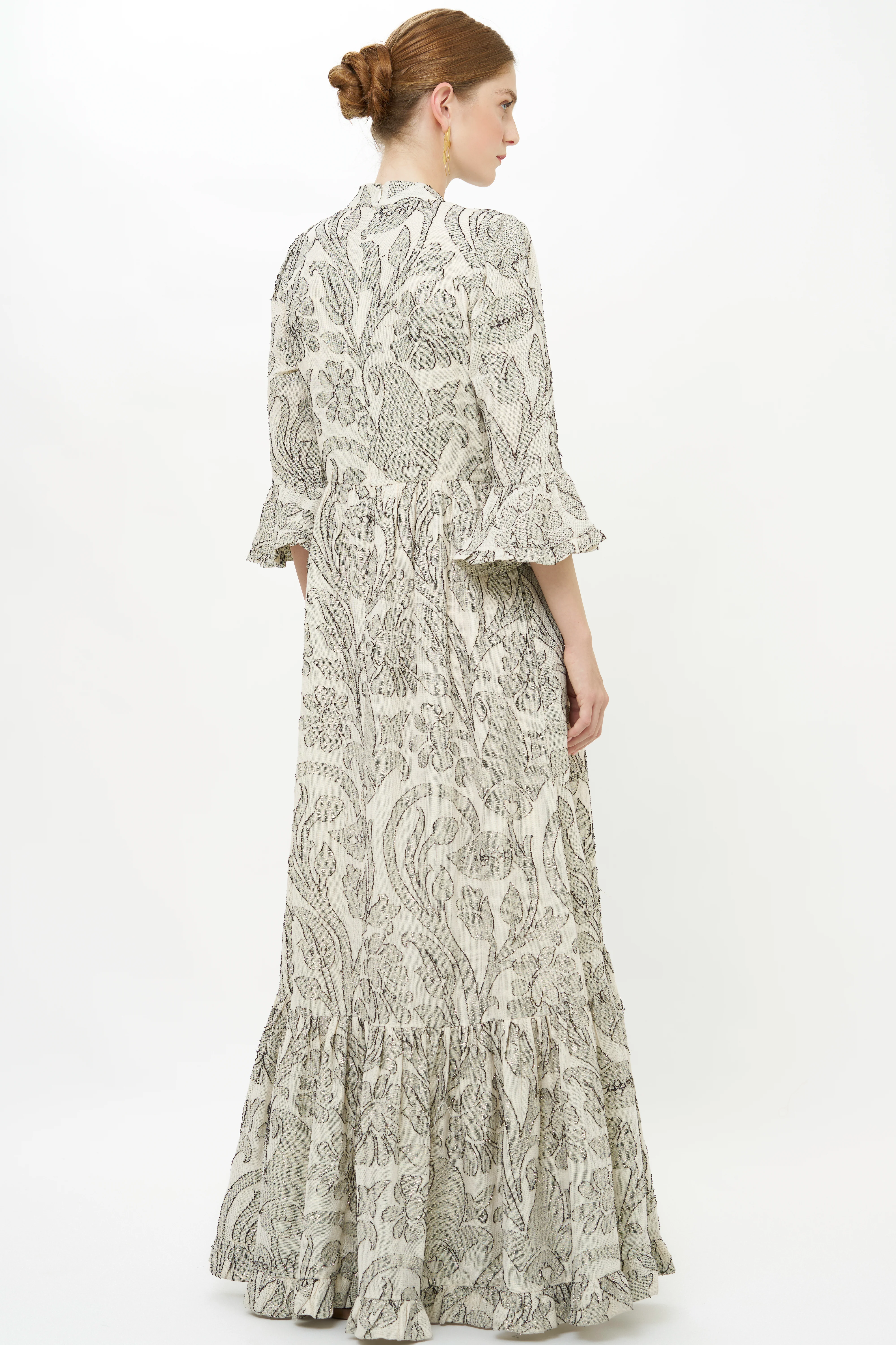 High Neck Bell Maxi- Herod Cream - Image 9