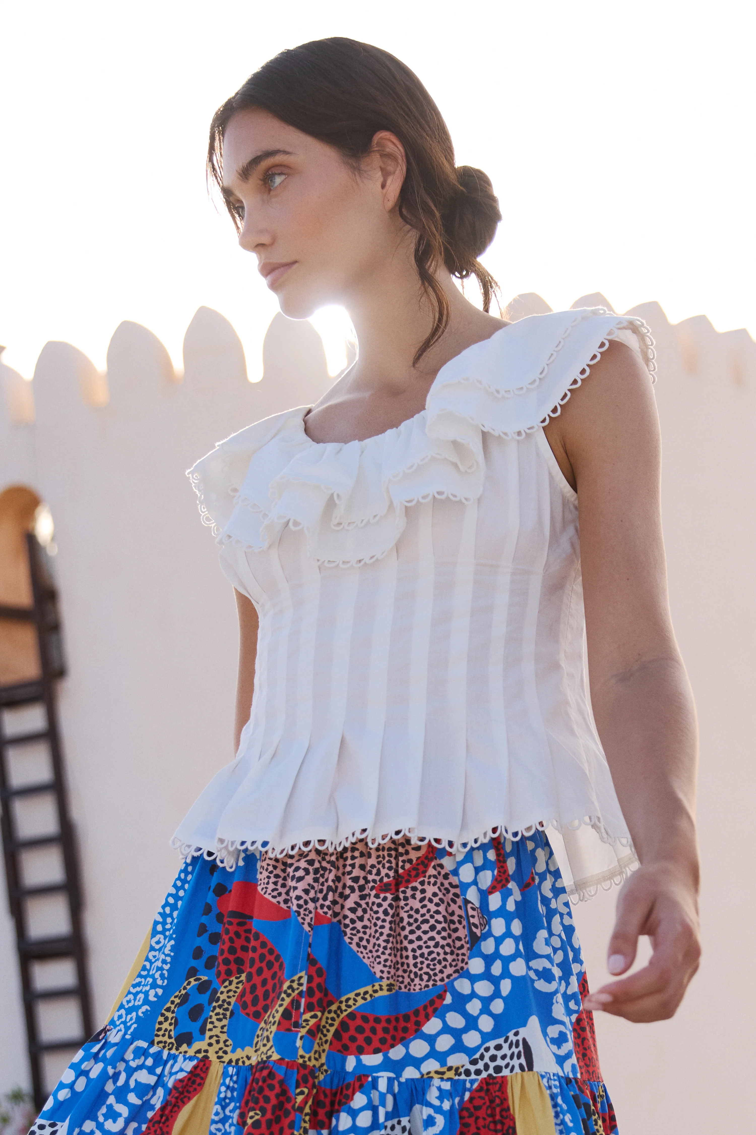 Athena Top- Tisbury White - Image 3