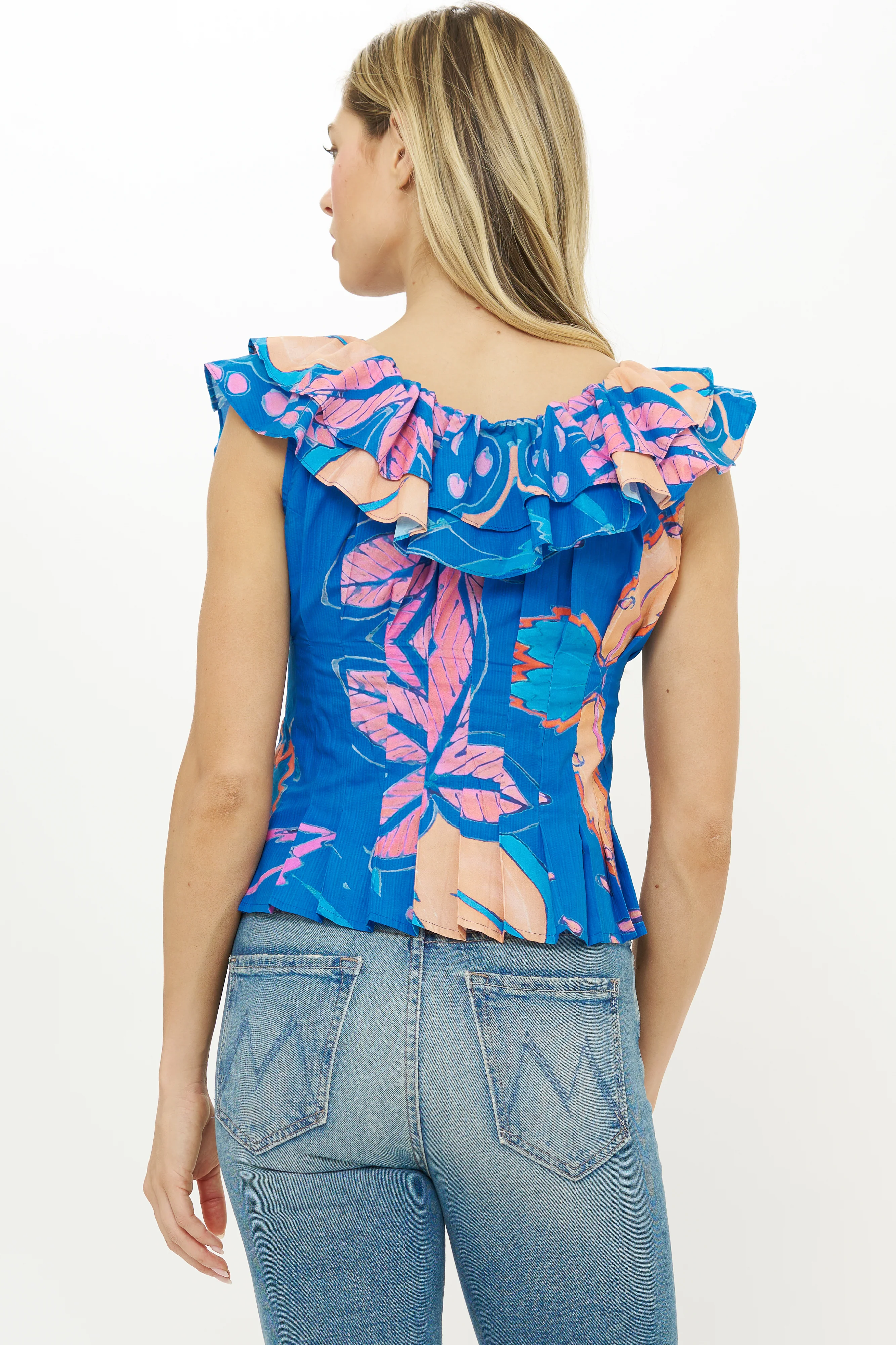 Athena Top- Antico Blue - Image 8