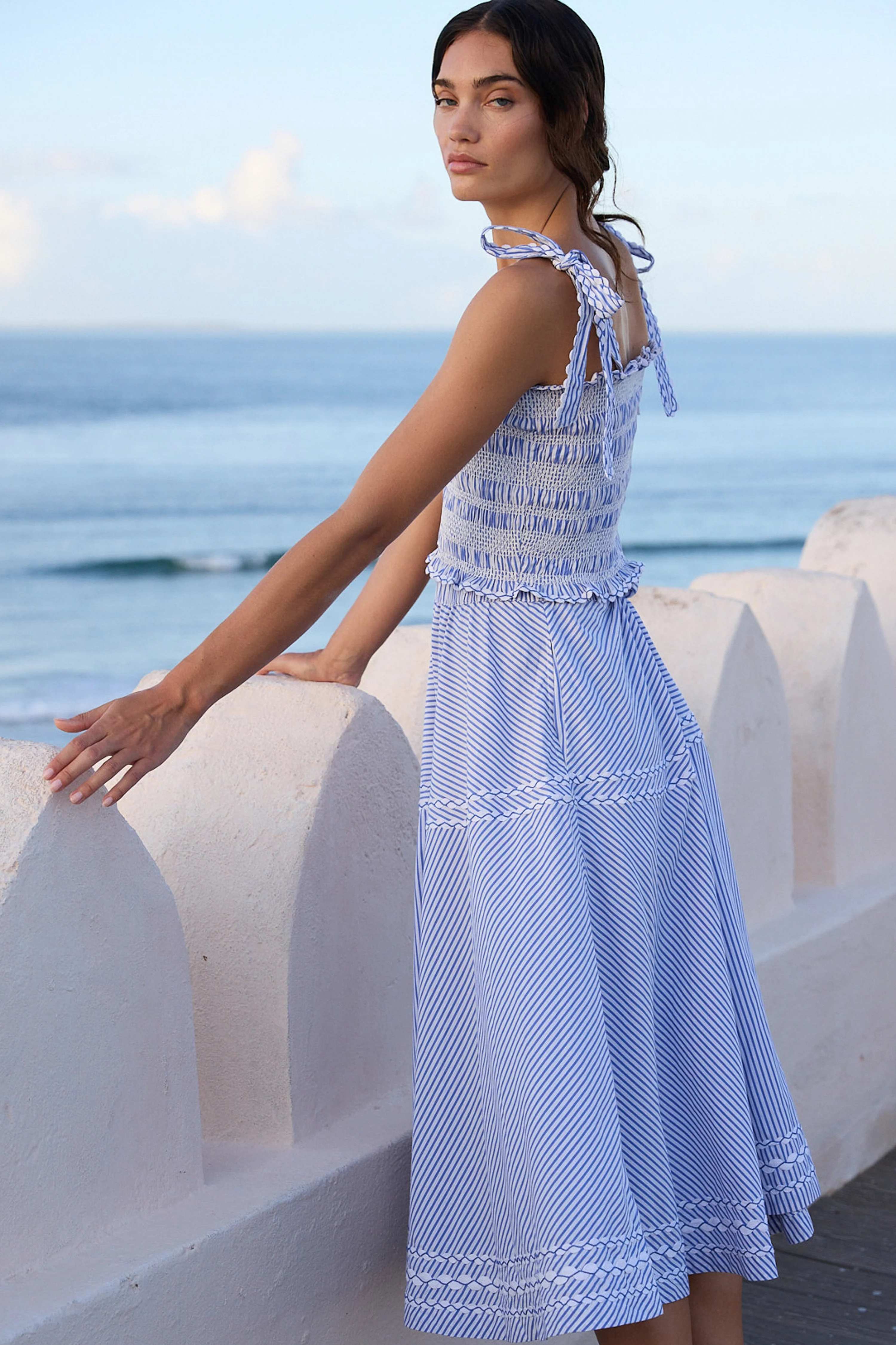Ella Top- Sconset Blue - Image 5