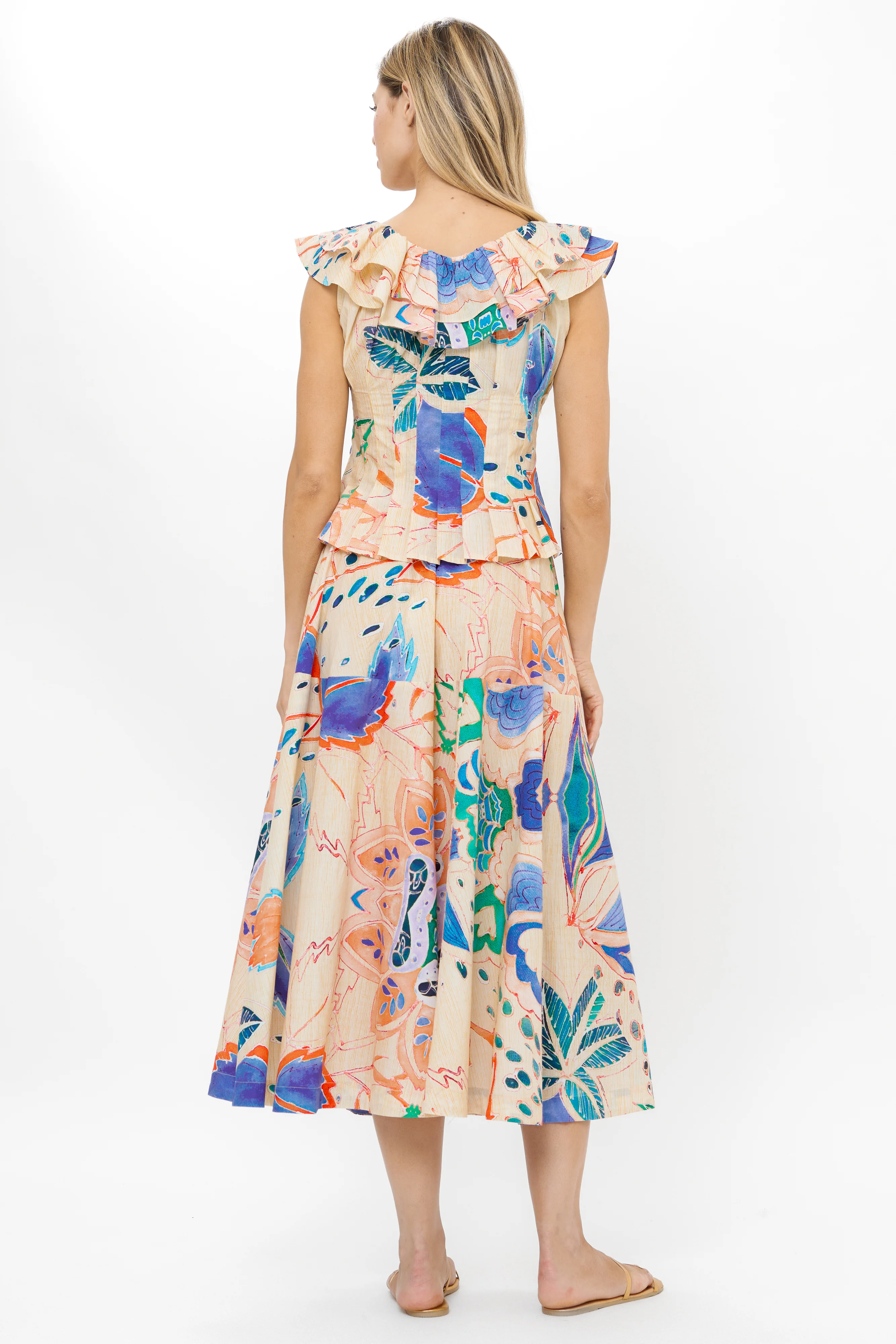 Olivia Skirt- Antico Cream - Image 6