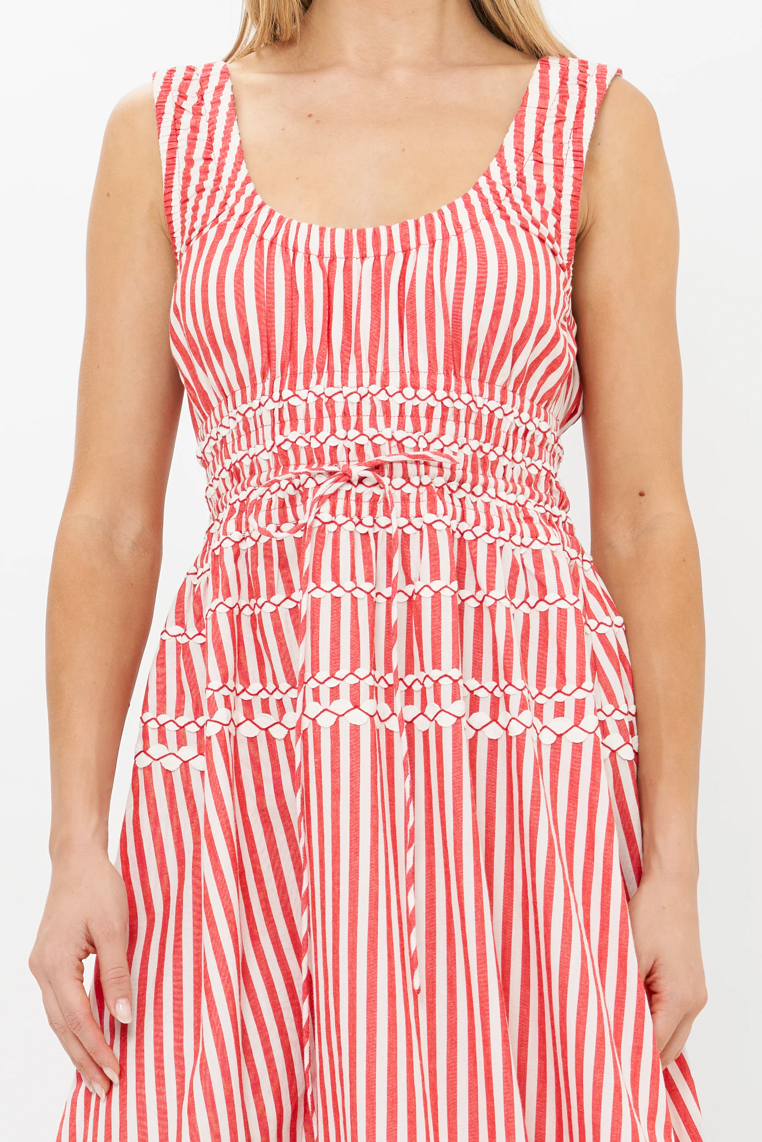 Harper Dress- Sconset Red - Image 7