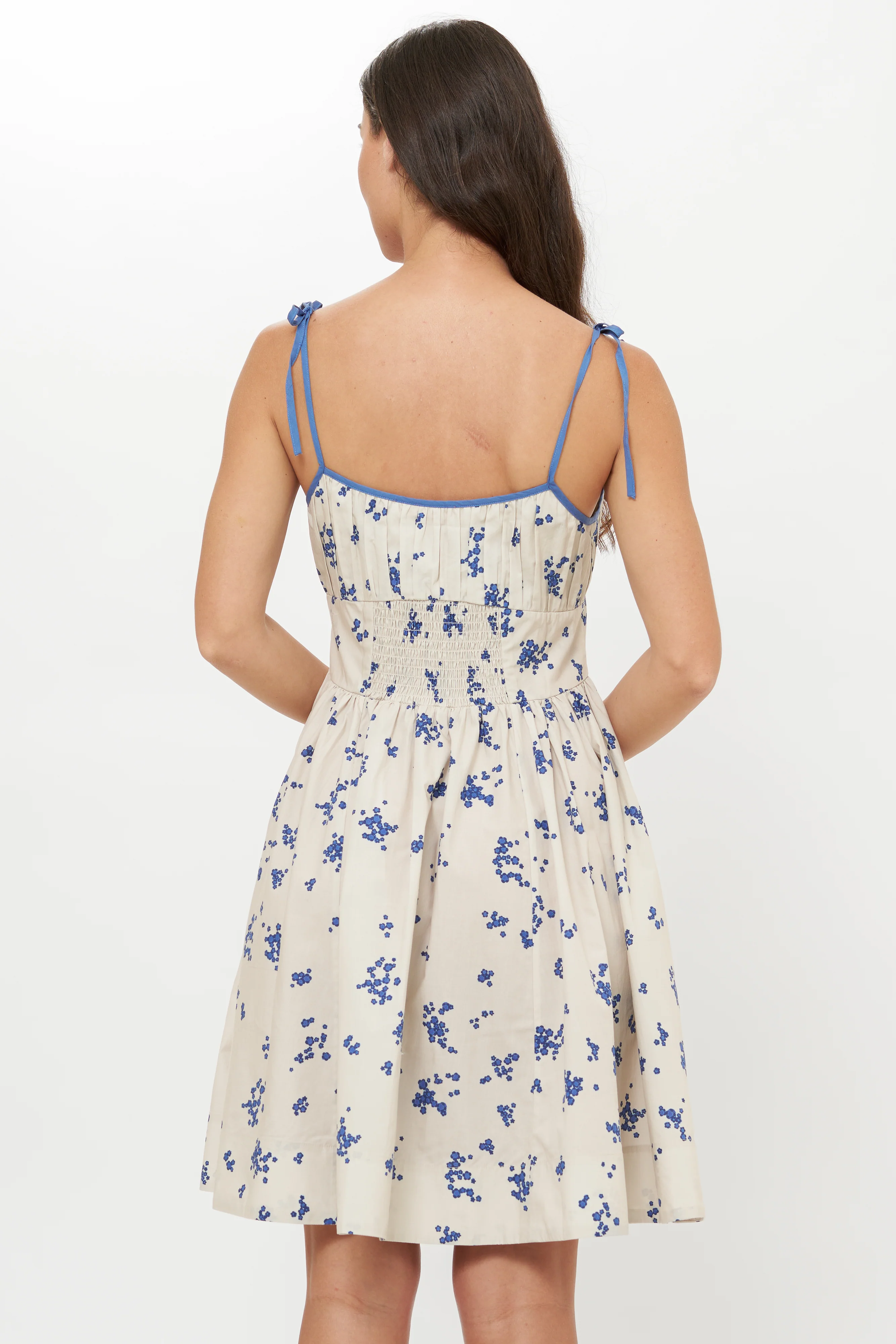 Scarlett Mini Dress- Alyssum Cream - Image 5
