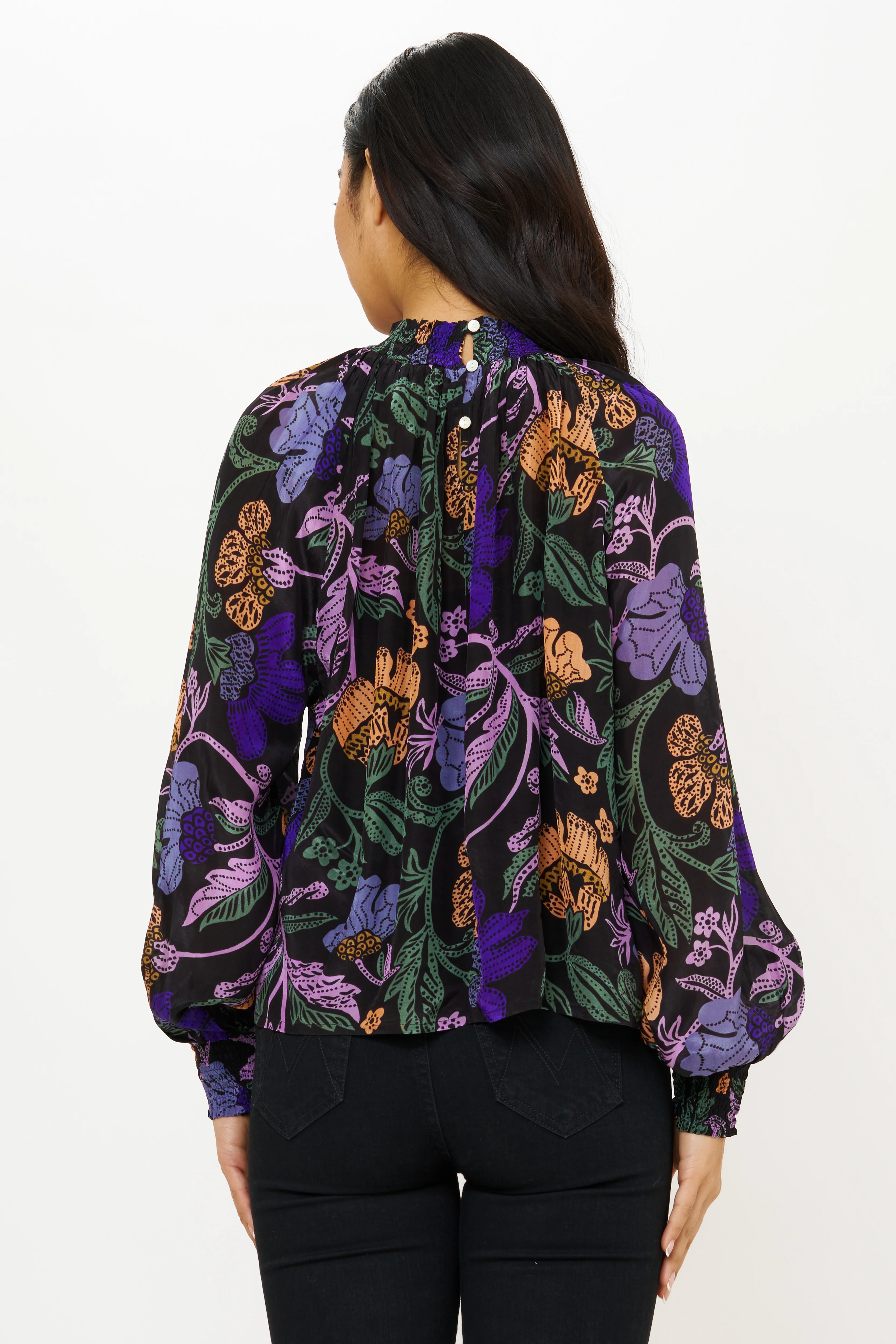 High Neck Blouse- Turin Peri - Image 7