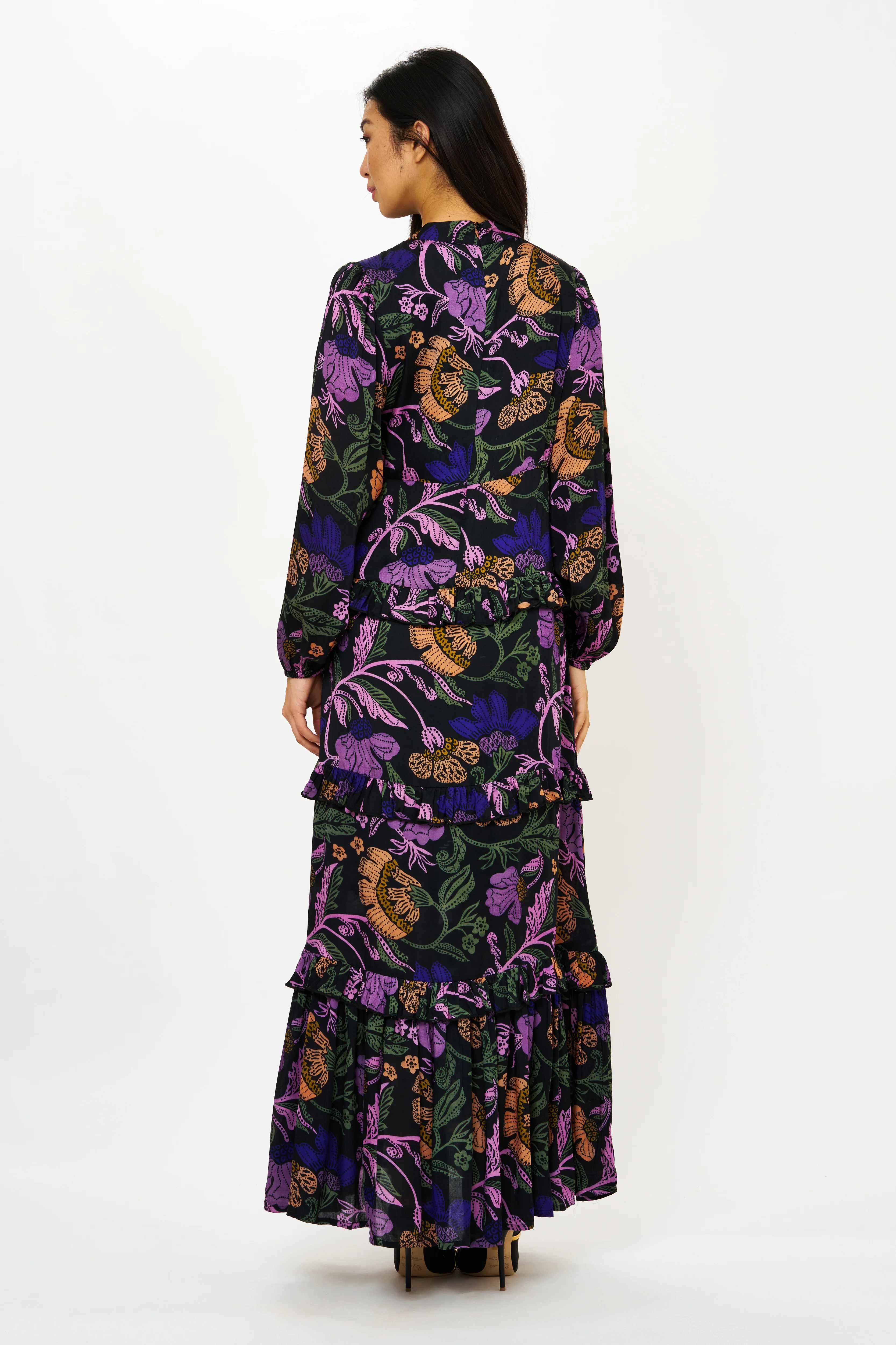 Mock Neck Maxi- Turin Peri - Image 11