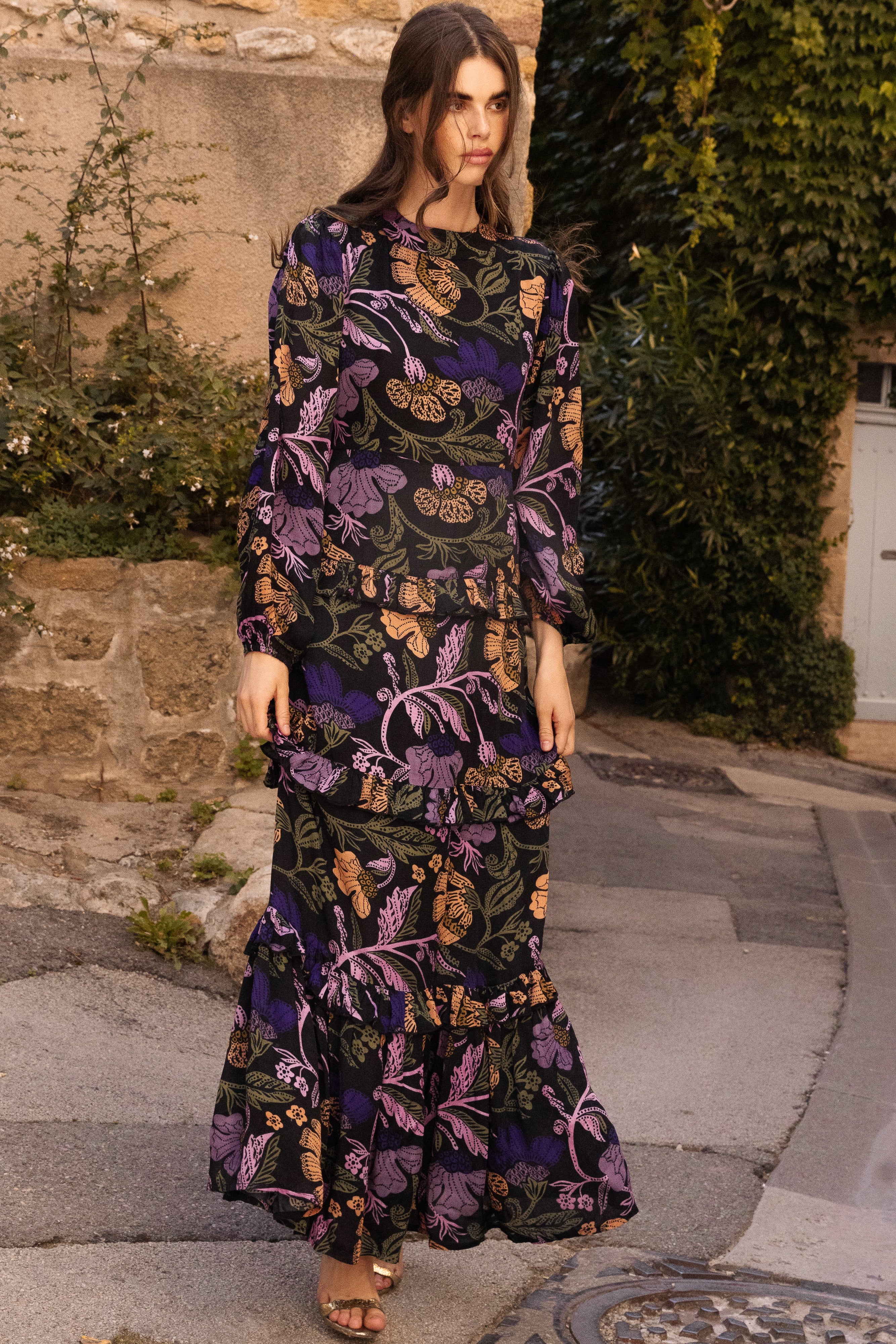 Mock Neck Maxi- Turin Peri - Image 6