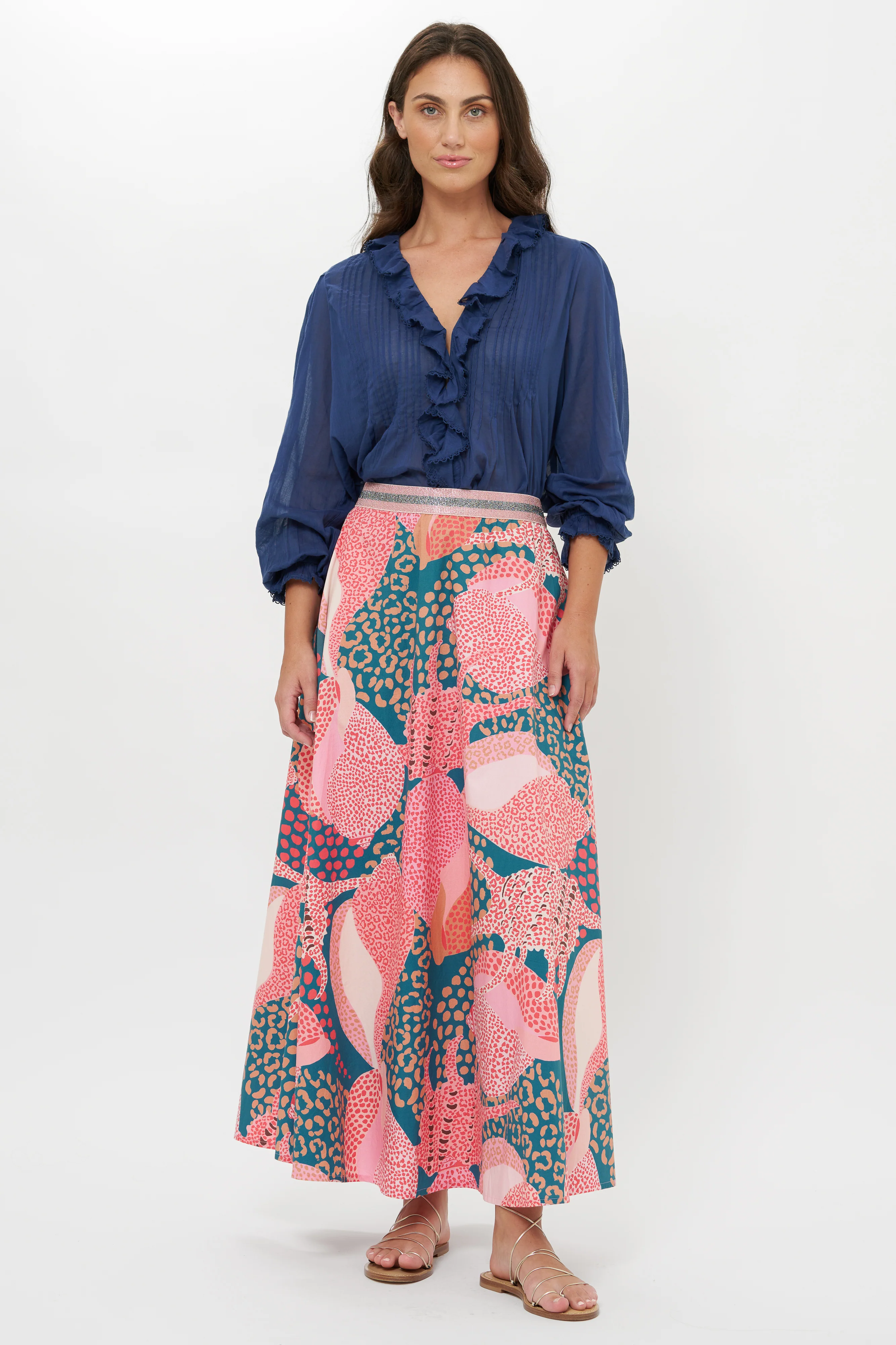 Swing Skirt- Nautilus Navy - Image 4