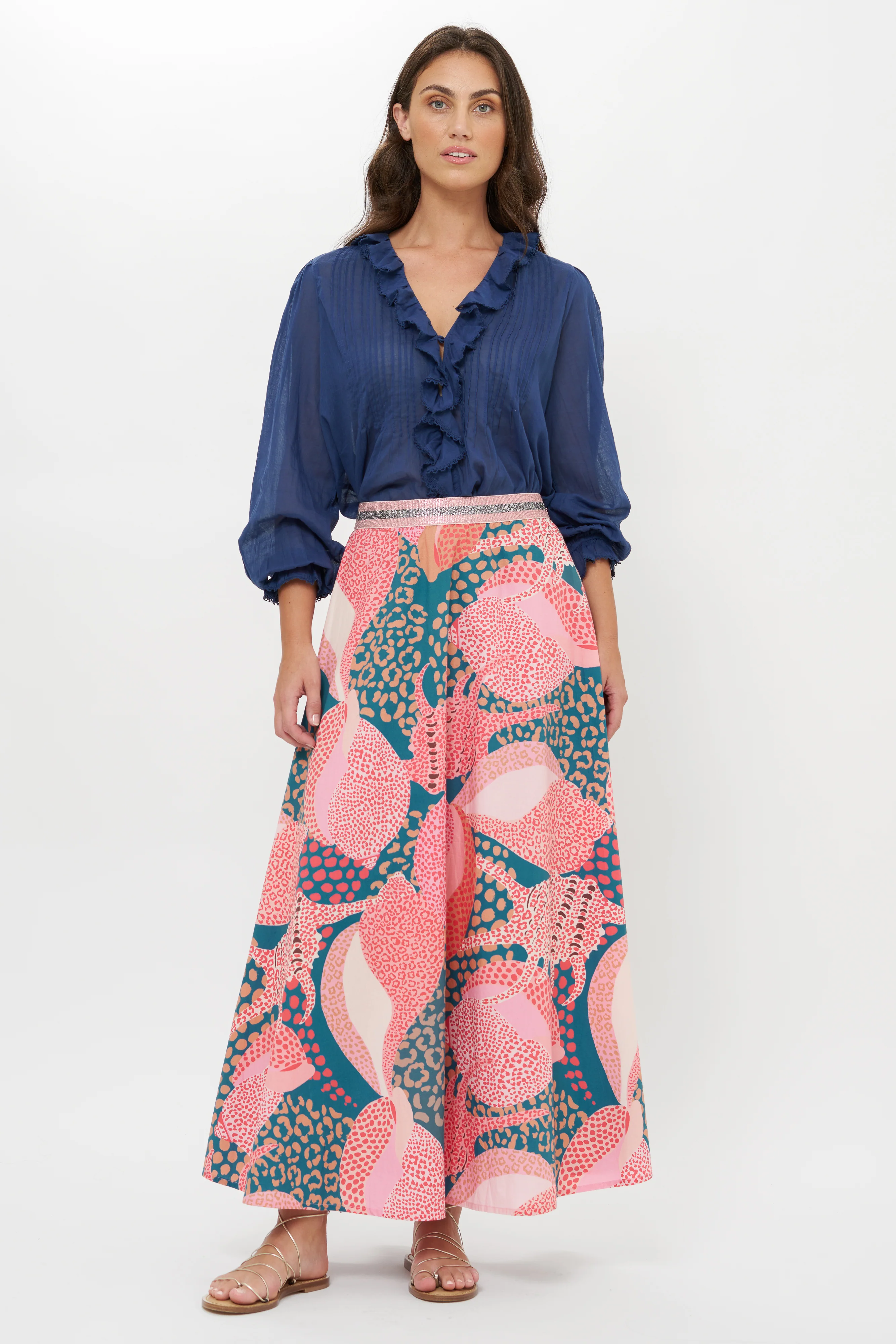 Swing Skirt- Nautilus Navy - Image 5
