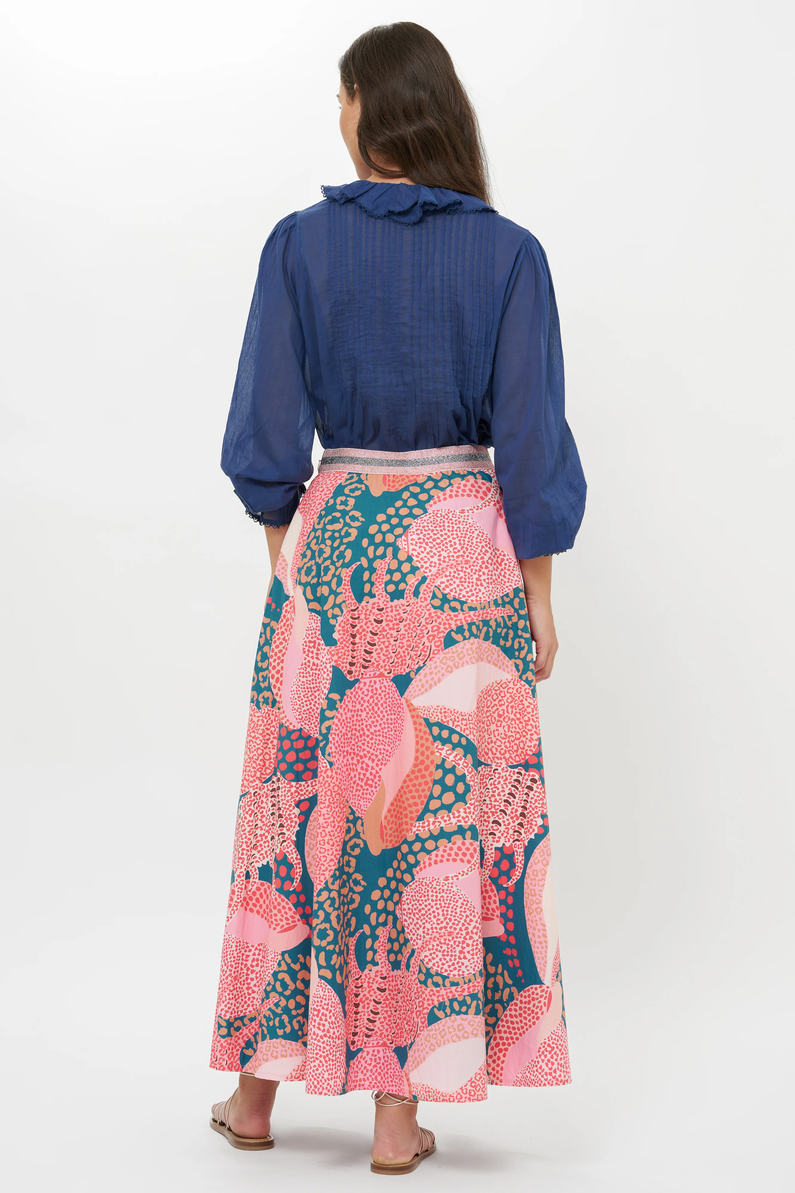 Swing Skirt- Nautilus Navy - Image 6