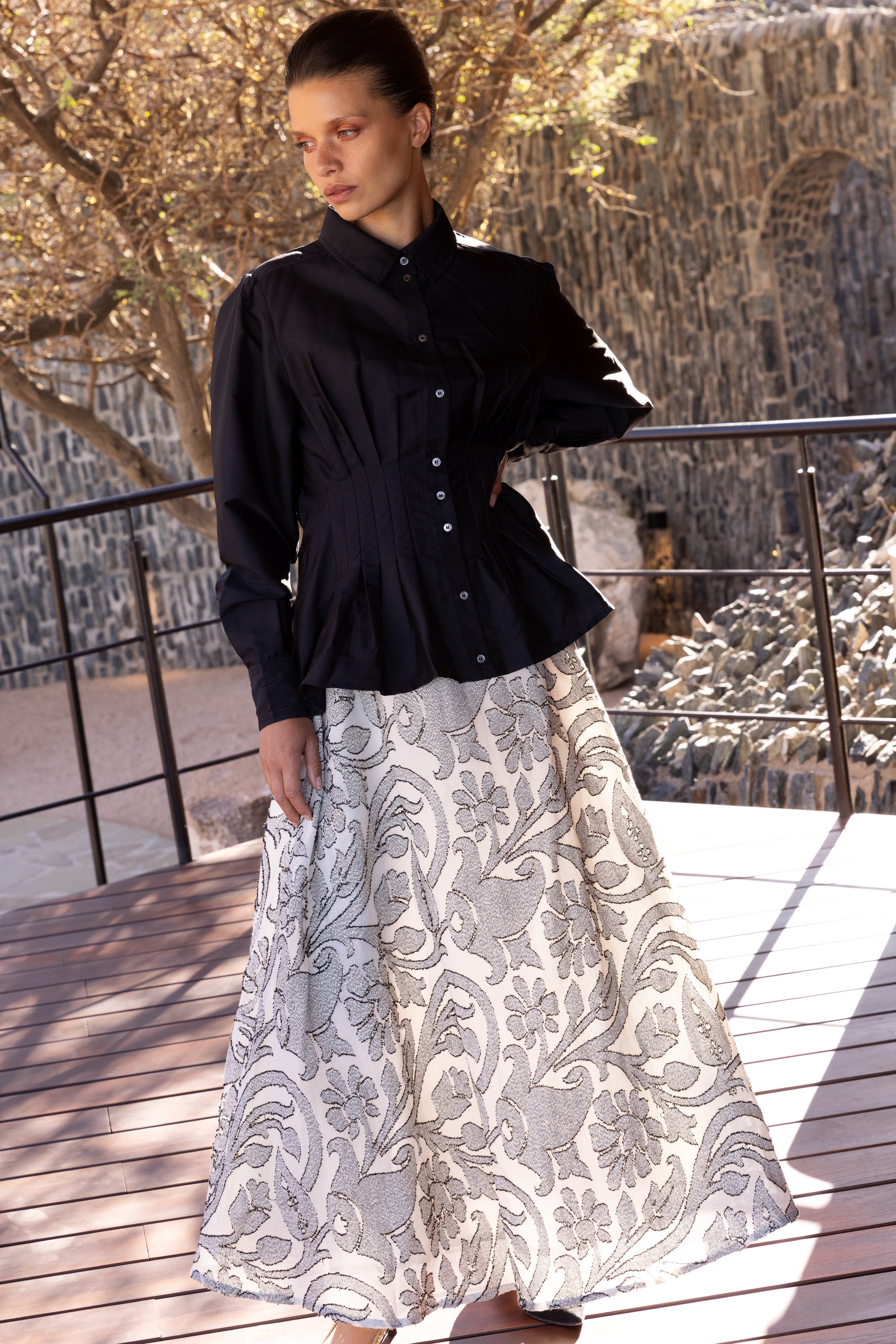 Swing Skirt- Herod Cream - Image 2