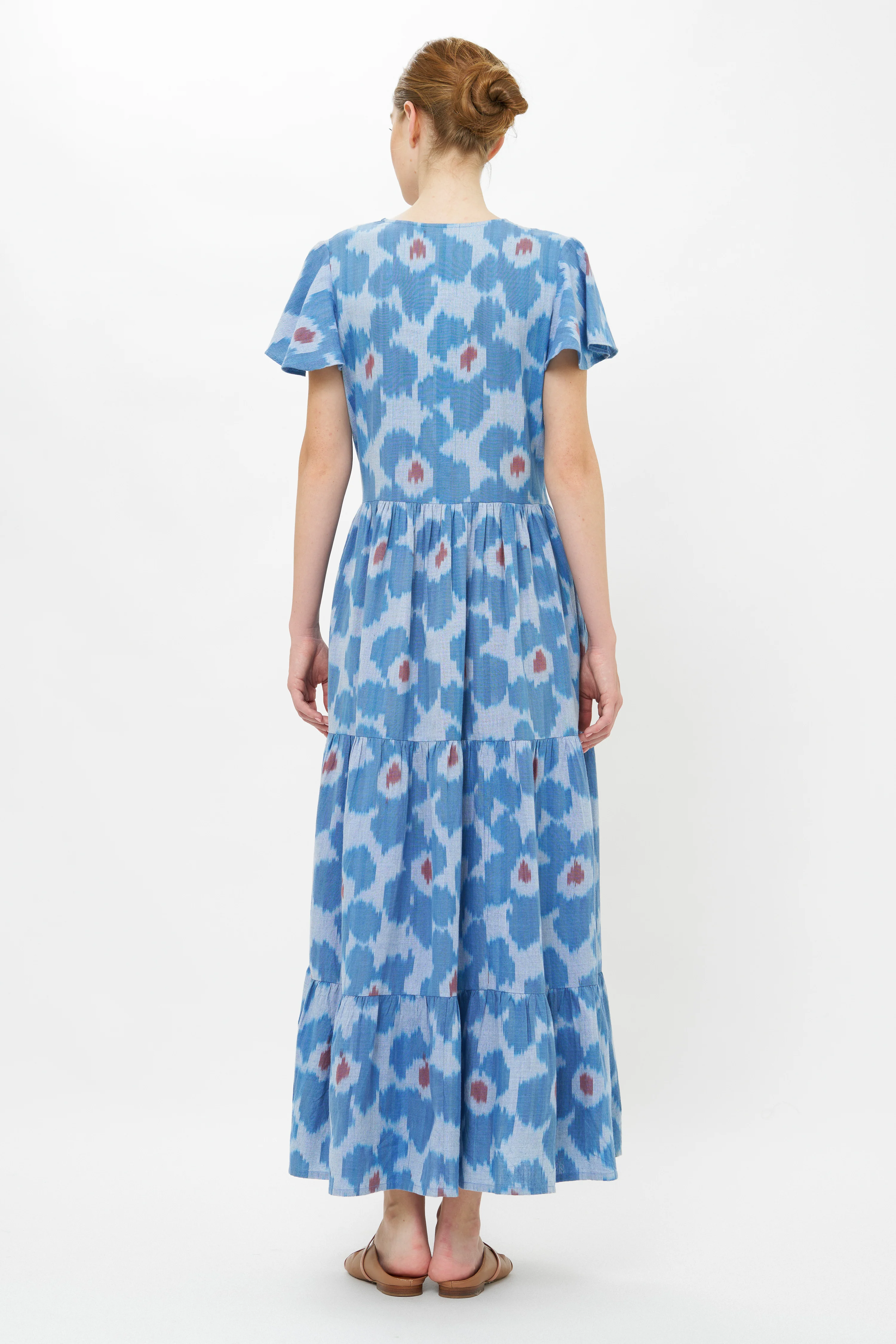 V-Neck Maxi- Jinja Blue - Image 4