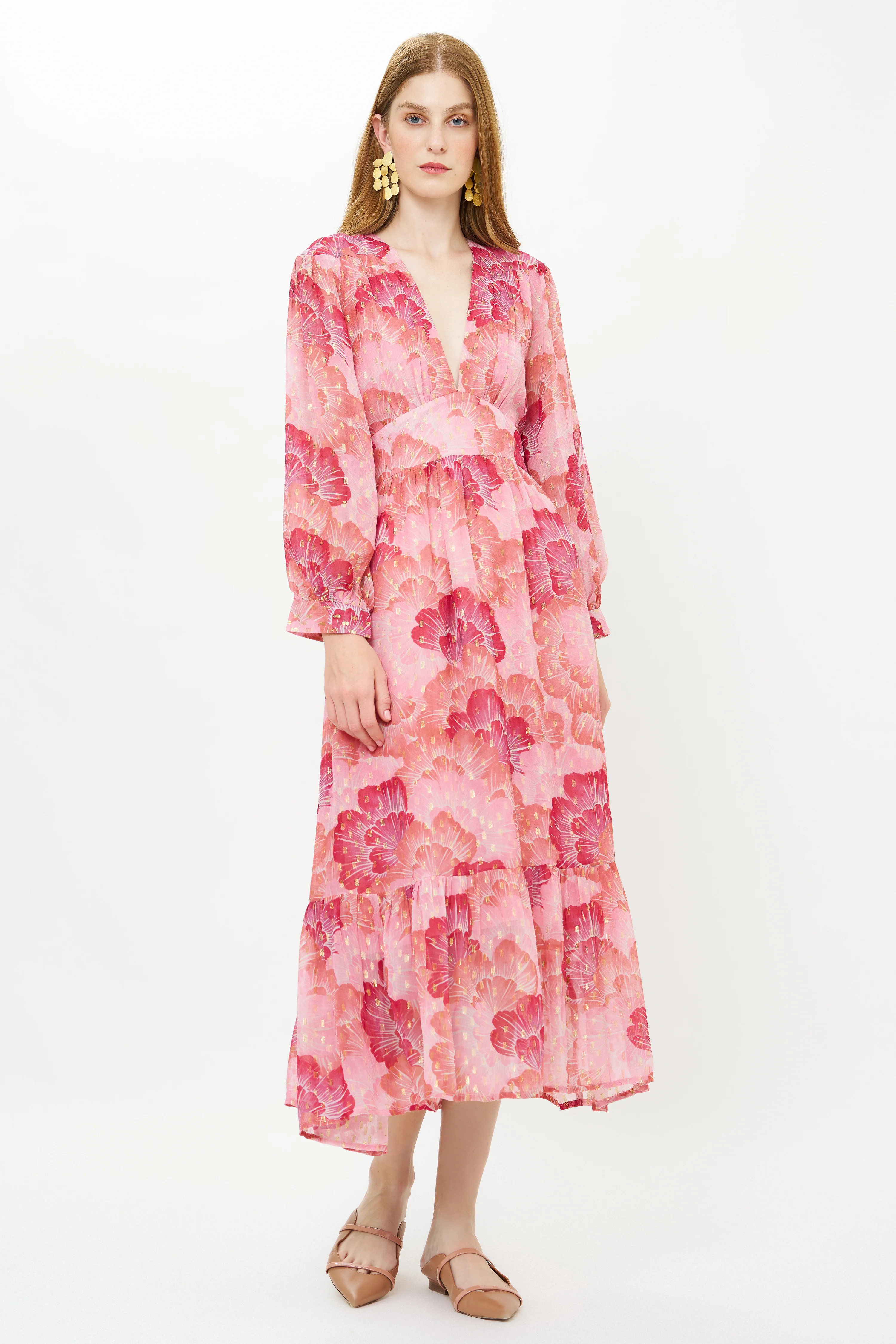 Tie Back Maxi- Madrid Blush - Image 5